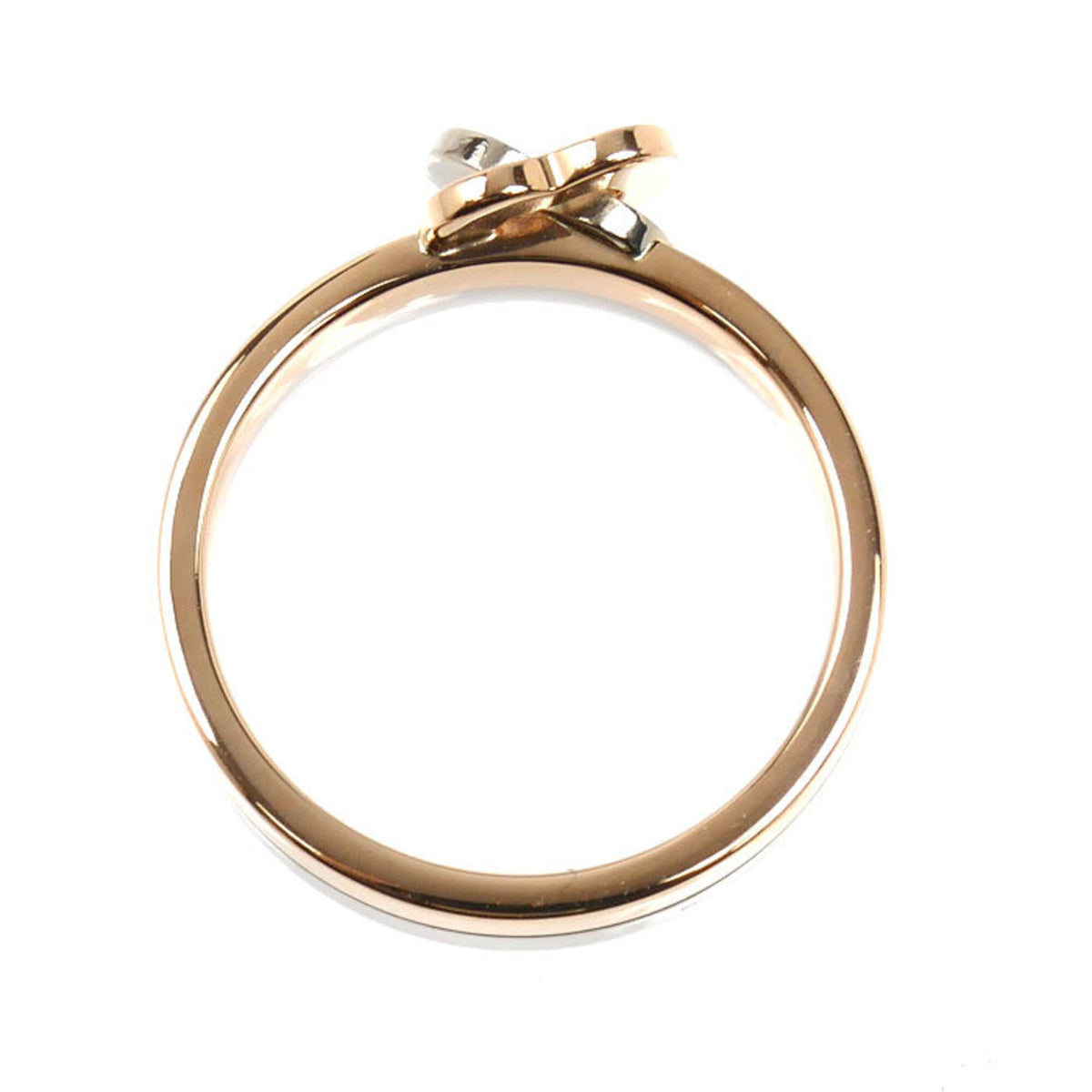 Cartier Pink Gold (18K) White Gold (18K) Band Ring (Pre-Owned)