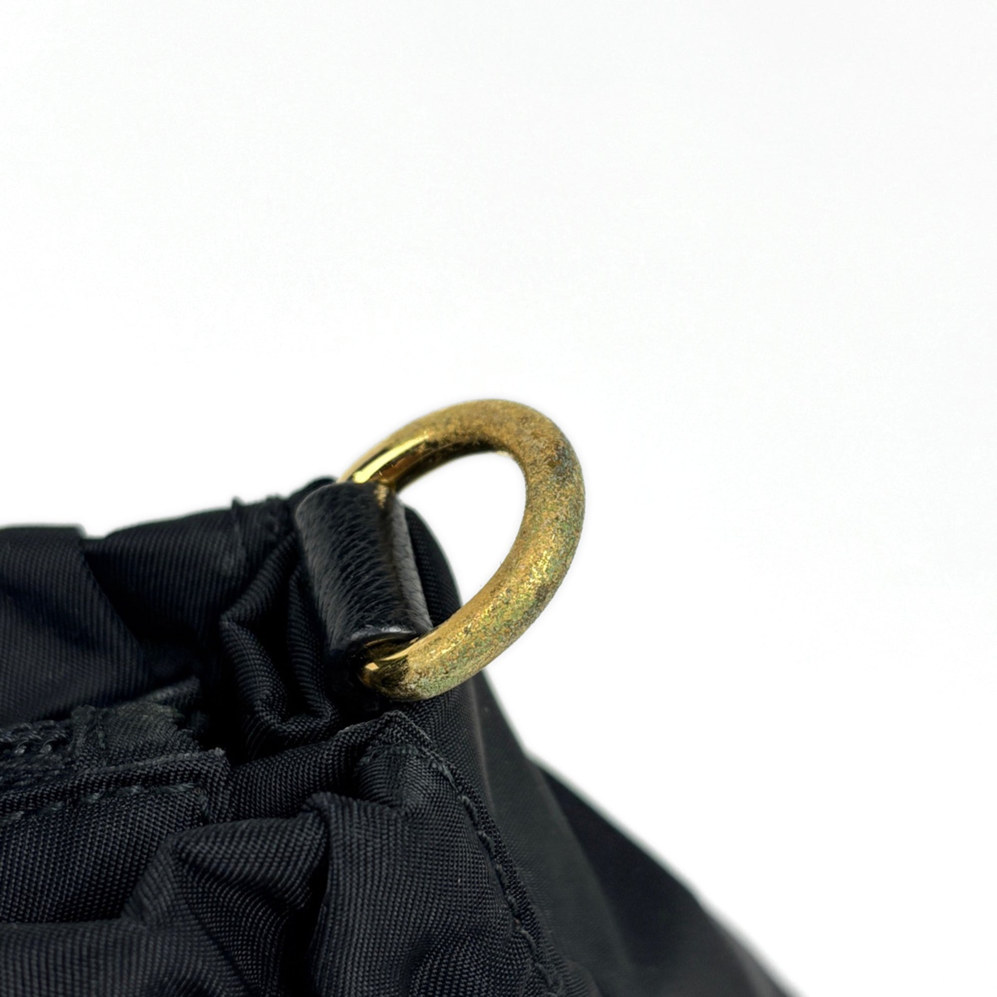 Prada Black Bow Handbag (Pre-Owned)