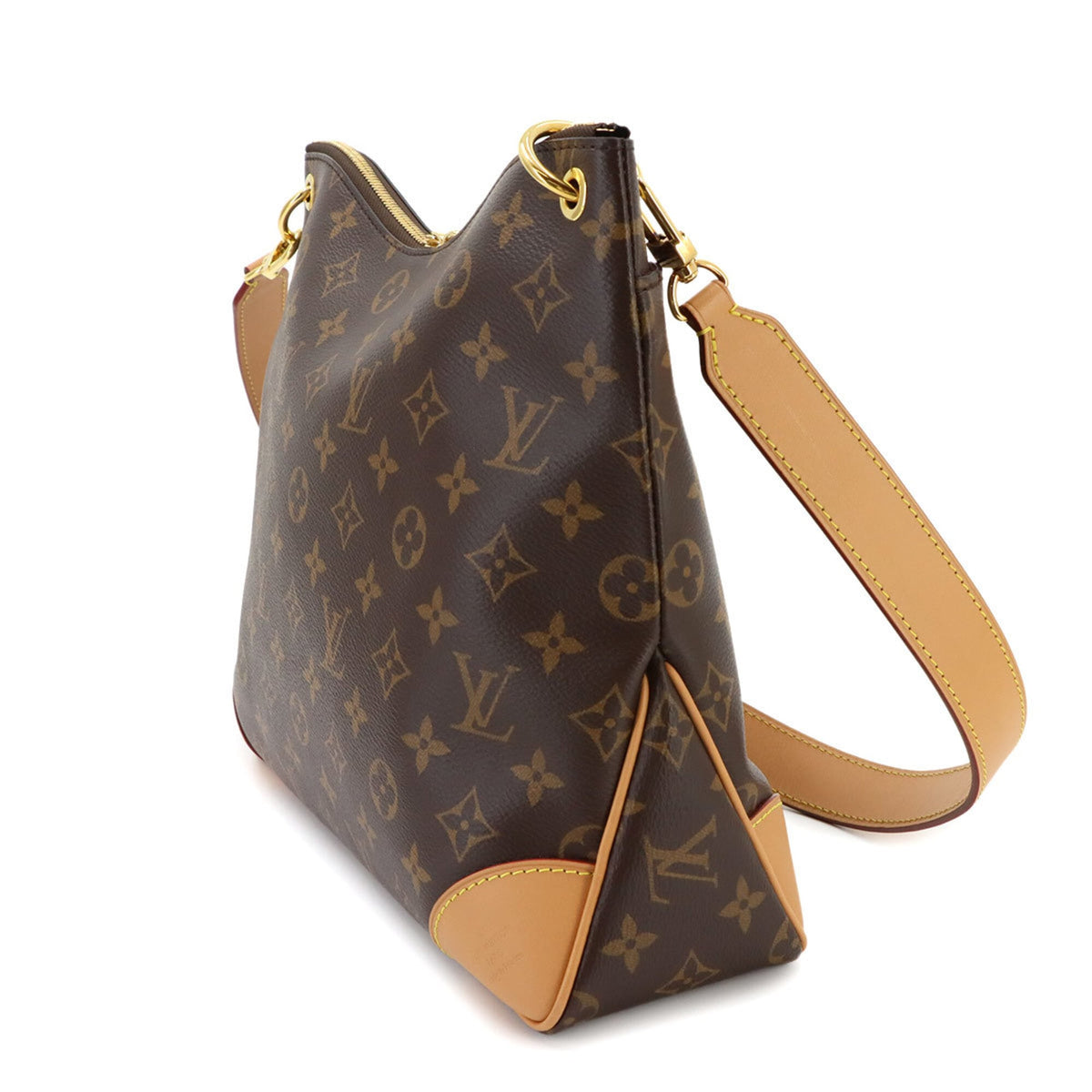 Louis Vuitton Brown Monogram Monogram Leather Handbag Shoulder Bag (Pre-Owned)