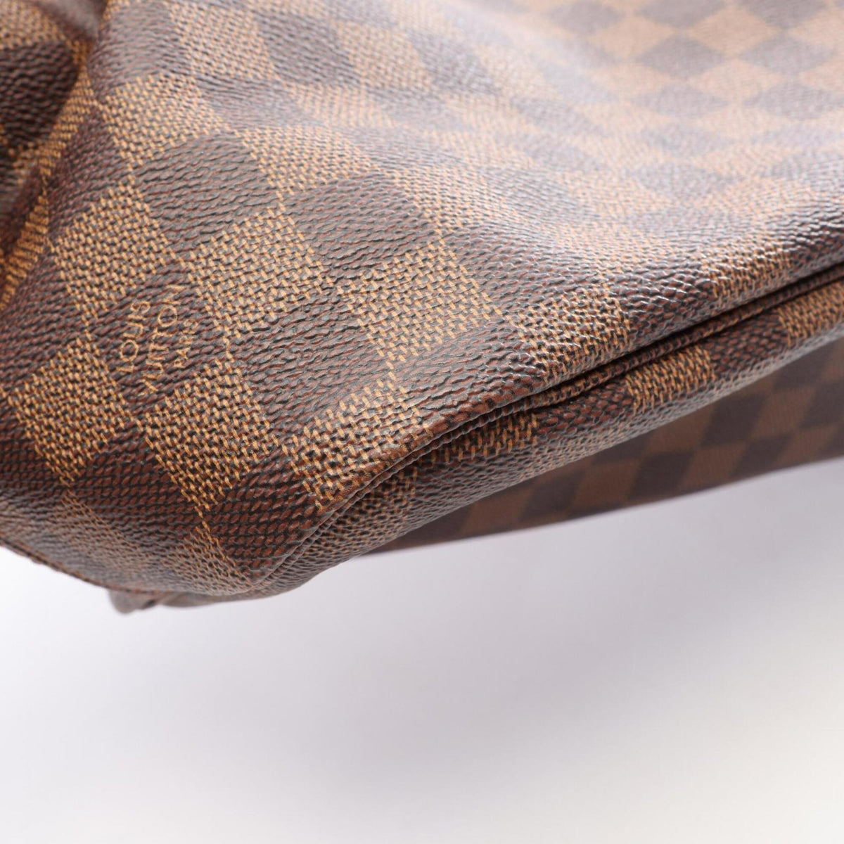 Louis Vuitton Brown Ebene Damier Canvas Coated Canvas Leather Handbag Tote Bag (Pre-Owned)