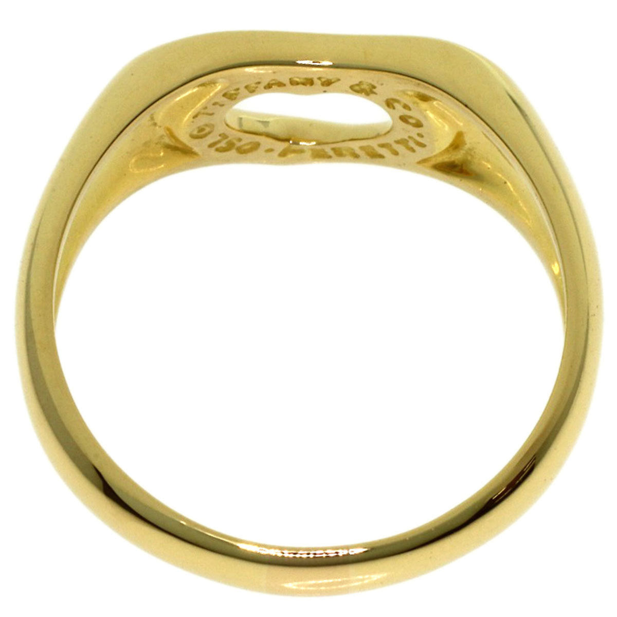 Tiffany Yellow Gold (18K) Band Ring (Pre-Owned)