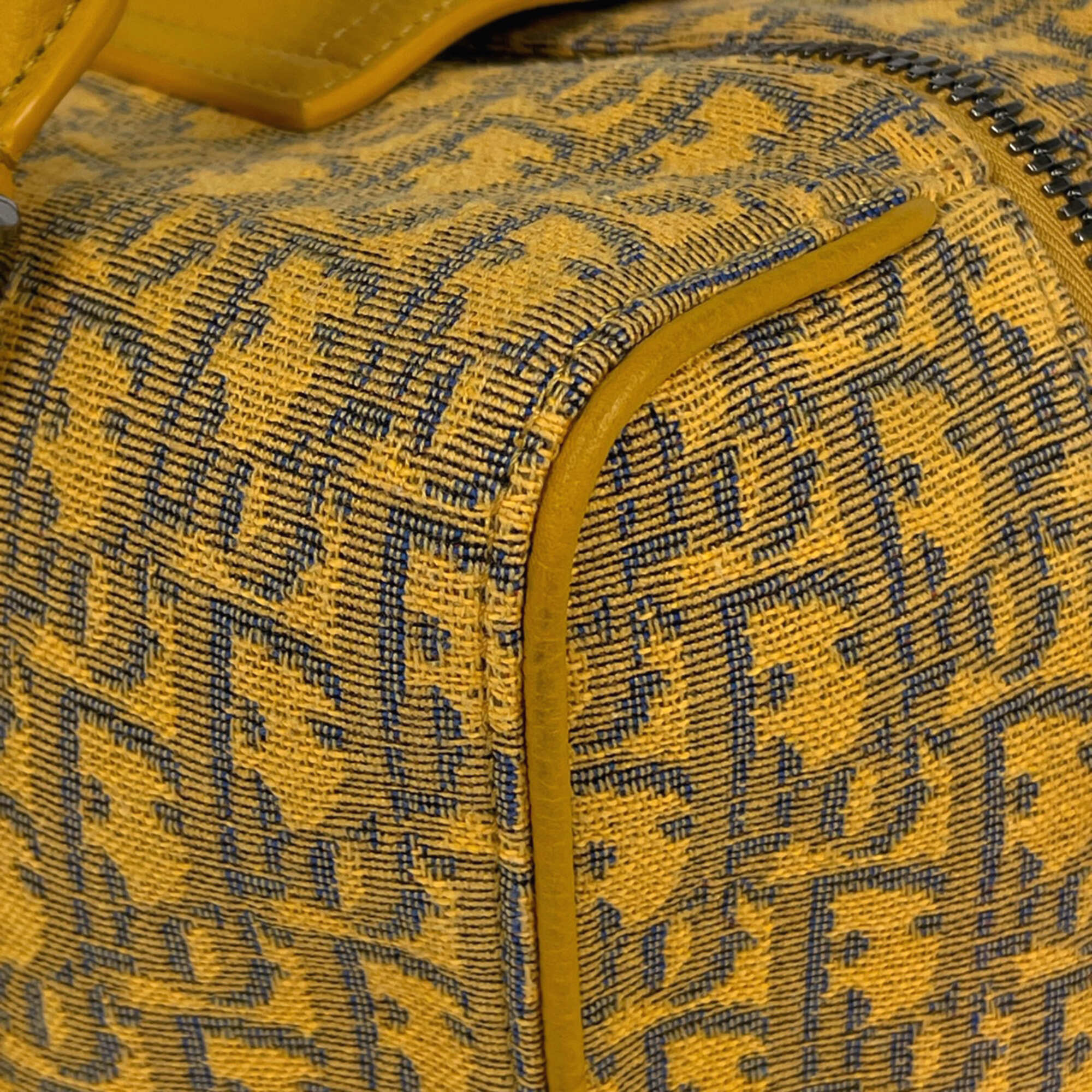 Christian Dior Yellow Trotter Leather Handbag (Pre-Owned)