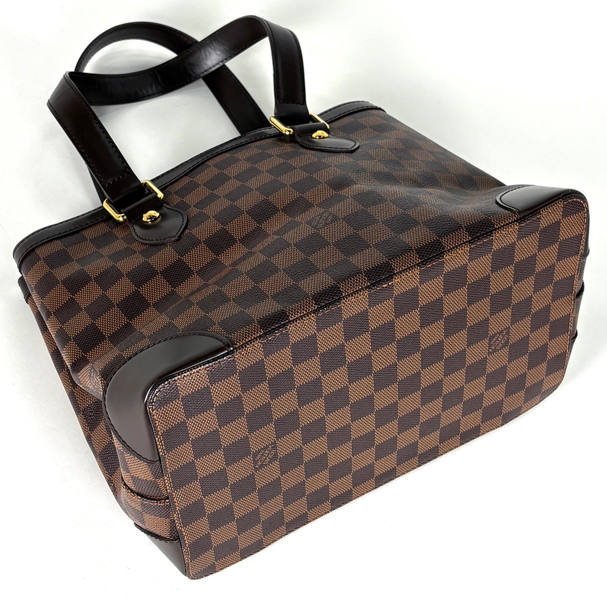 Louis Vuitton Brown Damier Canvas Shoulder Bag Tote Bag (Pre-Owned)