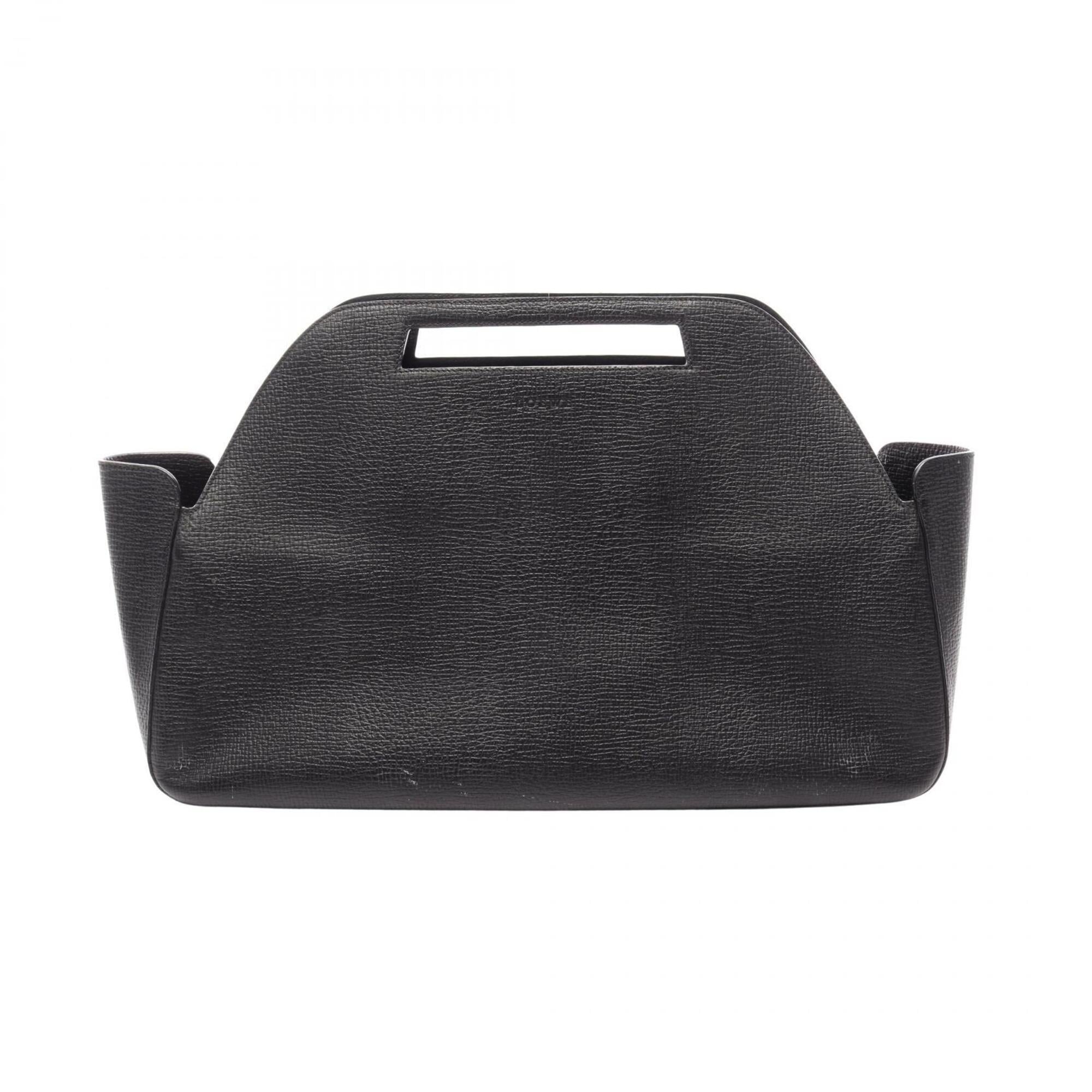 Loewe Black Leather Handbag (Pre-Owned)