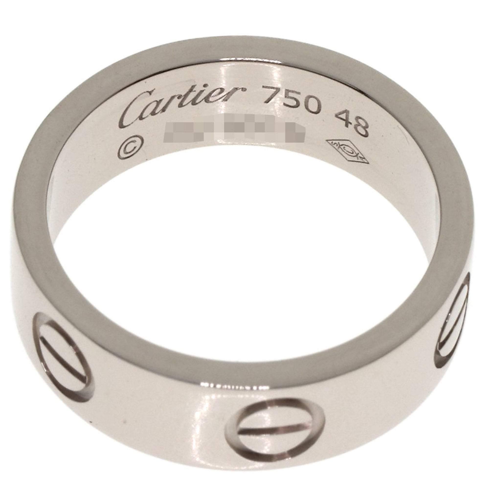 Cartier White Gold (18K) Band Ring (Pre-Owned)