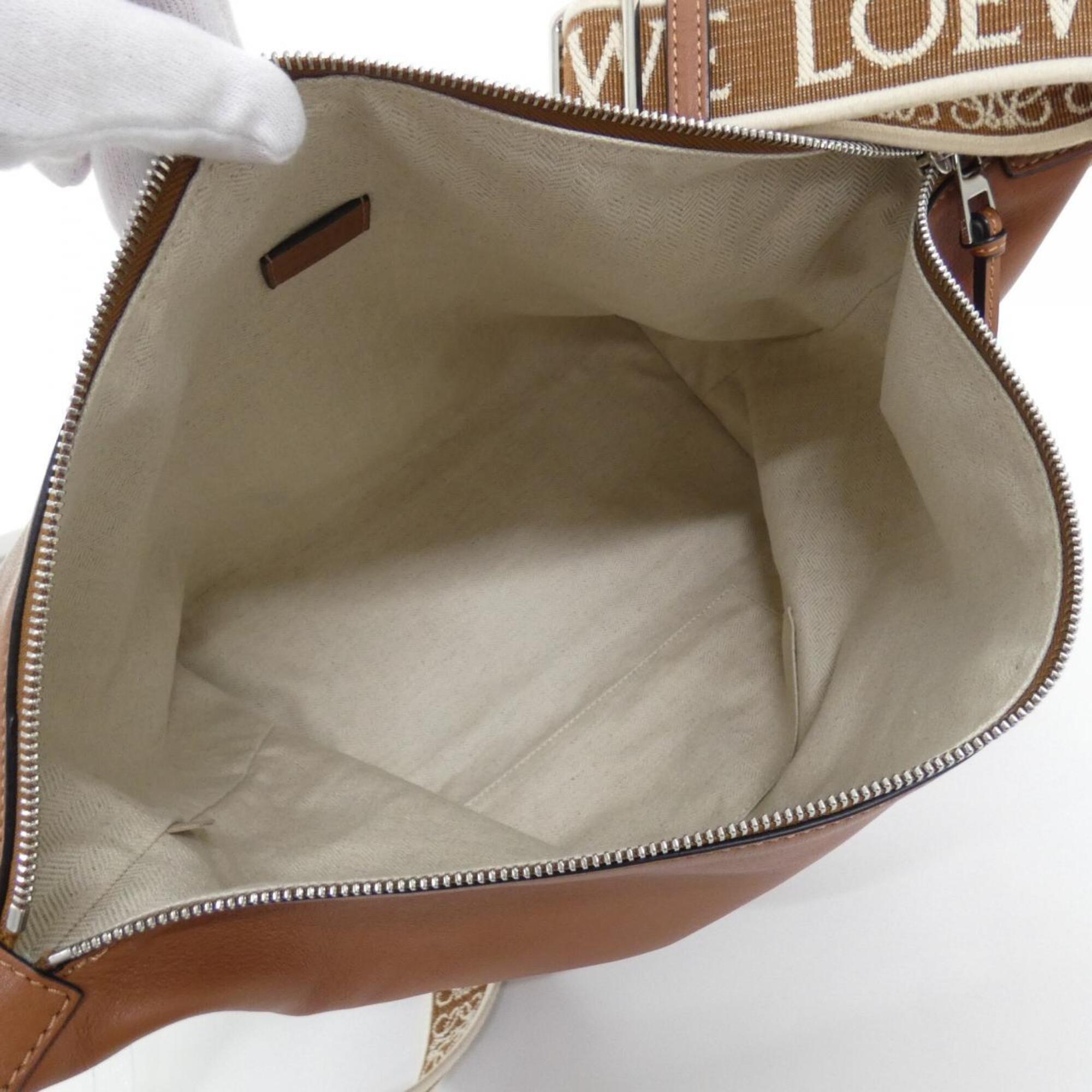 Loewe Beige Leather Shoulder Bag (Pre-Owned)