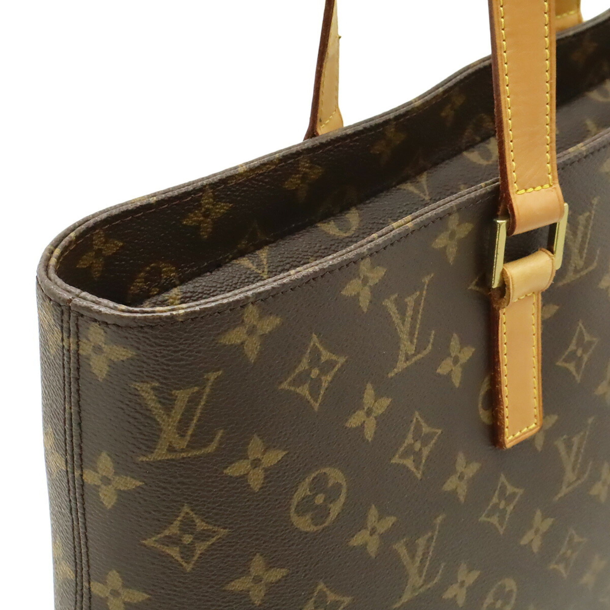 Louis Vuitton Brown Monogram Shoulder Bag Tote Bag (Pre-Owned)