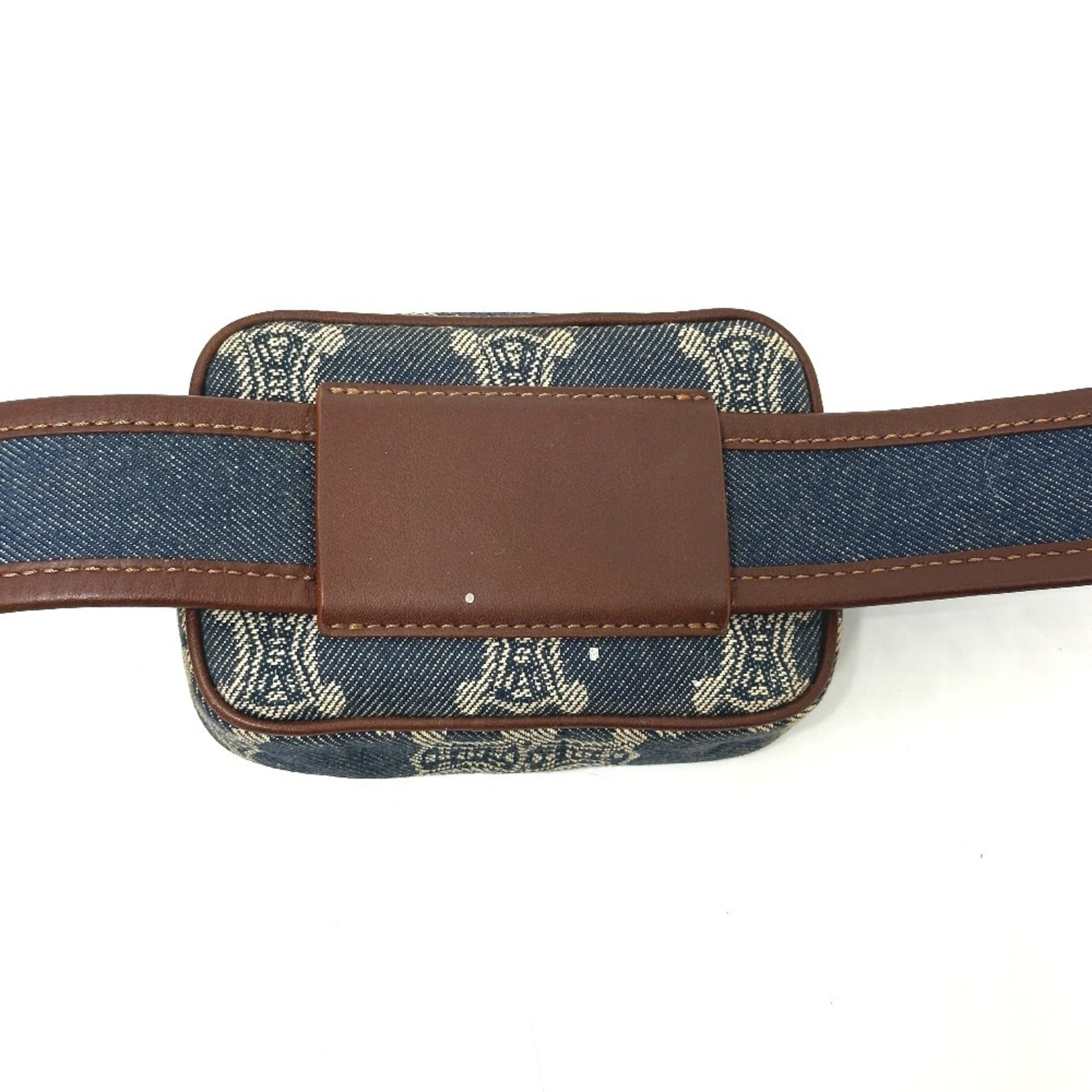 Celine Blue Denim Fanny Pack Pouch (Pre-Owned)