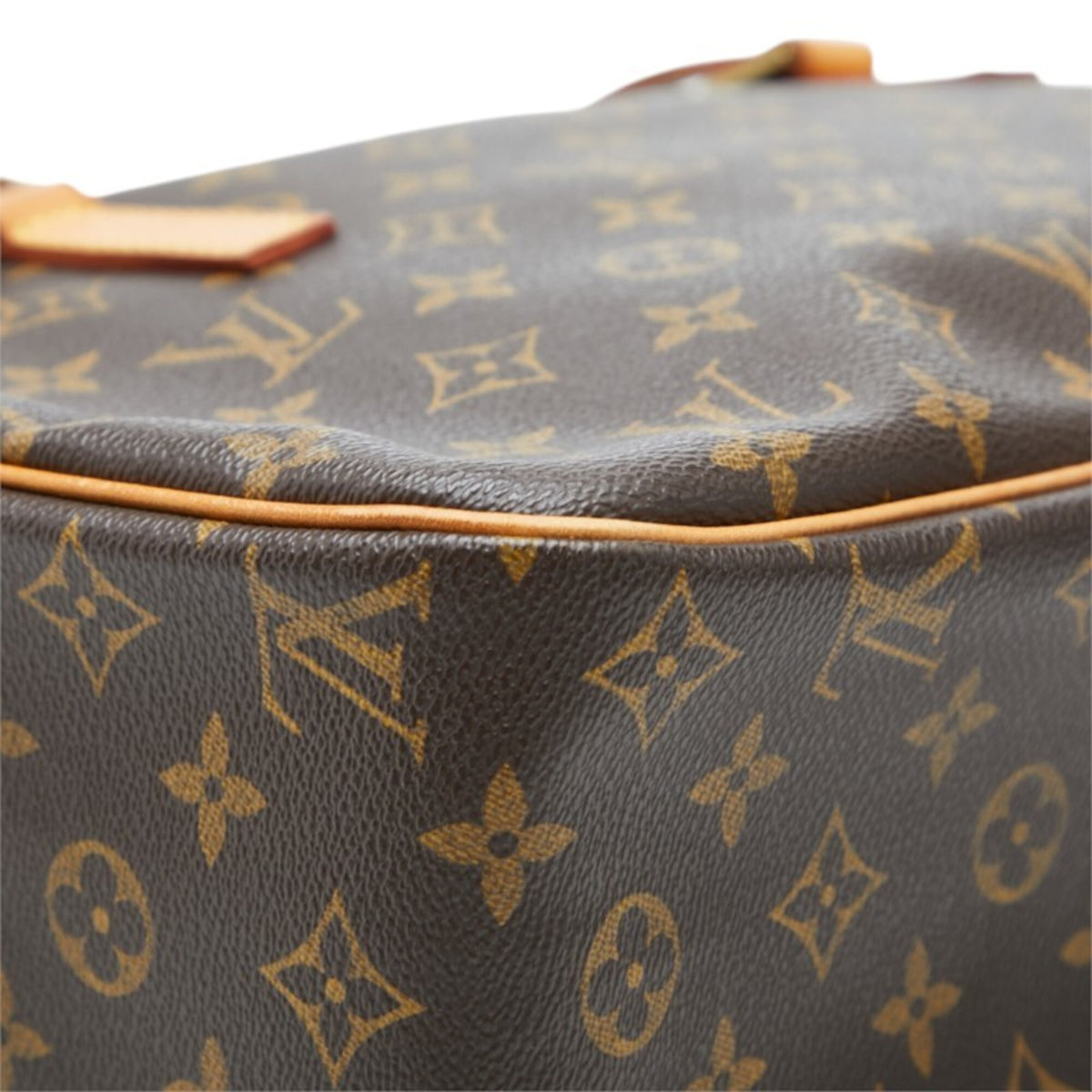 Louis Vuitton Monogram Brown Pvc Leather Handbag Shoulder Bag (Pre-Owned)