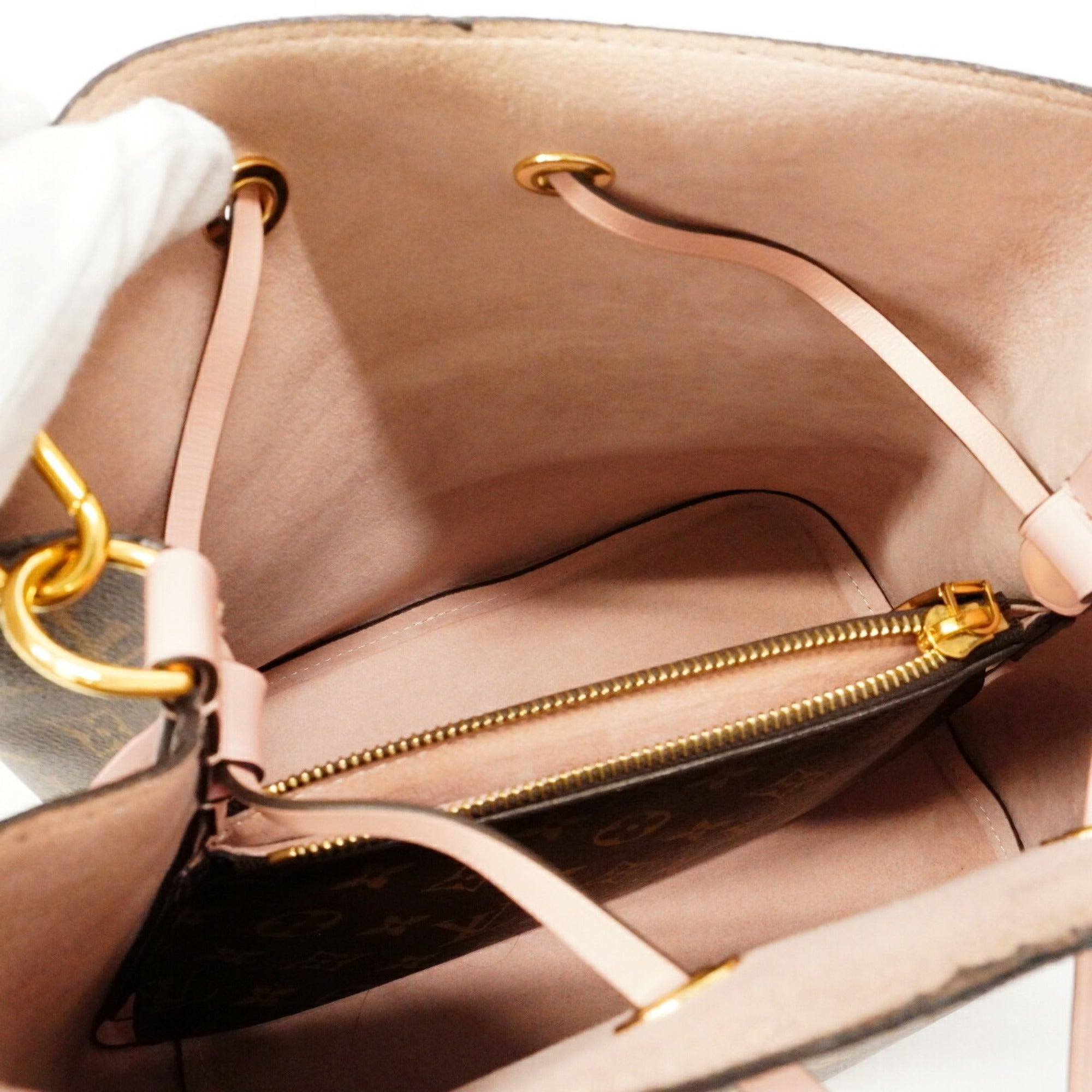 Louis Vuitton Brown Rose Poudre Shoulder Bag (Pre-Owned)