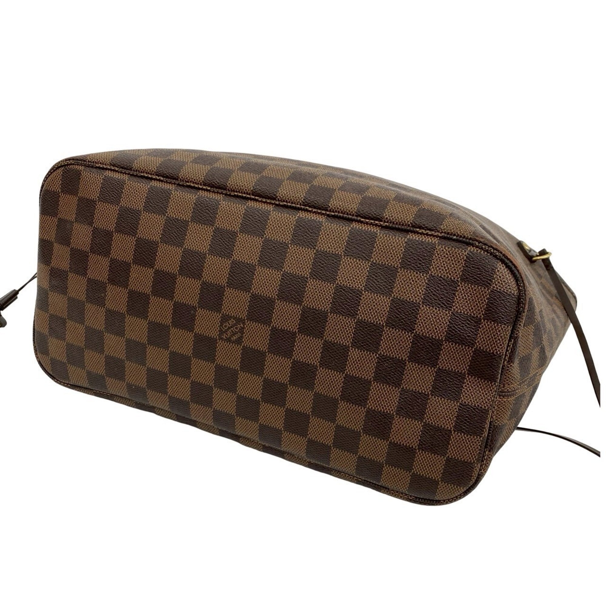 Louis Vuitton Brown Leather Pvc Handbag Shoulder Bag Tote Bag (Pre-Owned)