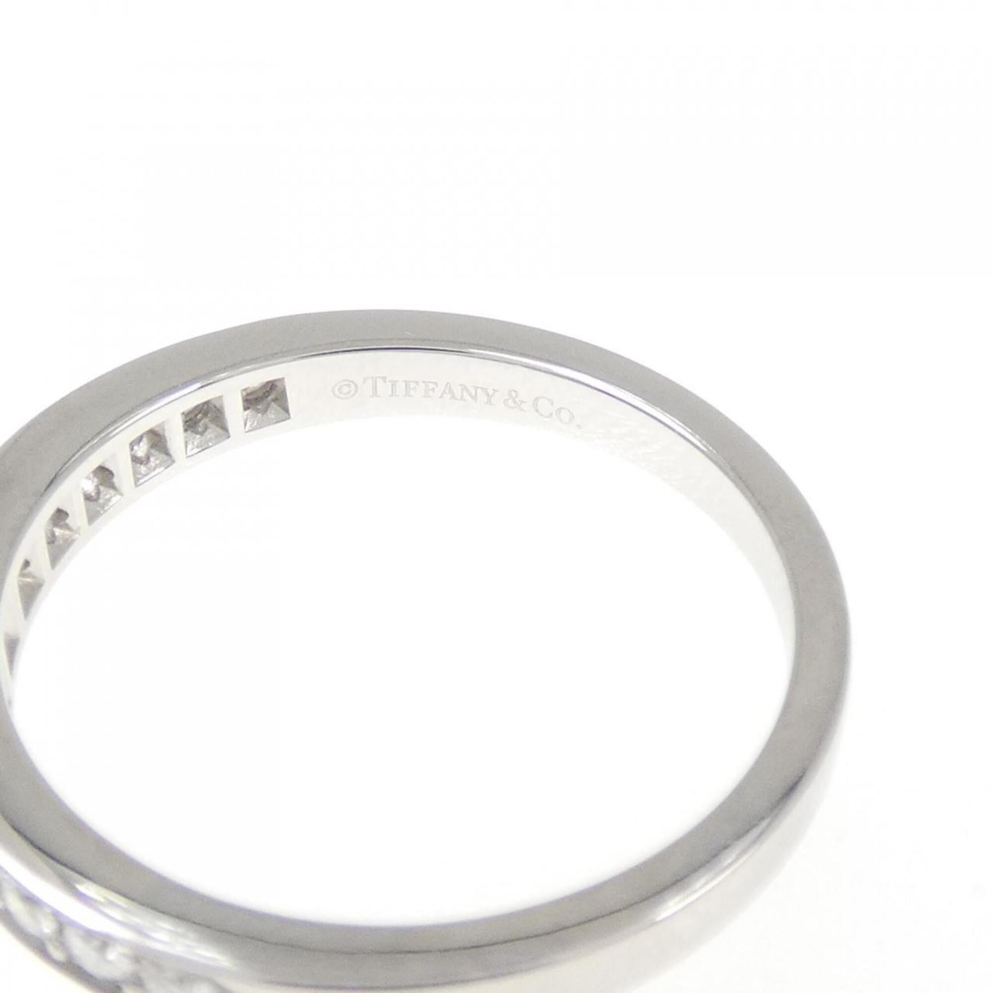Tiffany Platinum Platinum 950 Band Ring (Pre-Owned)