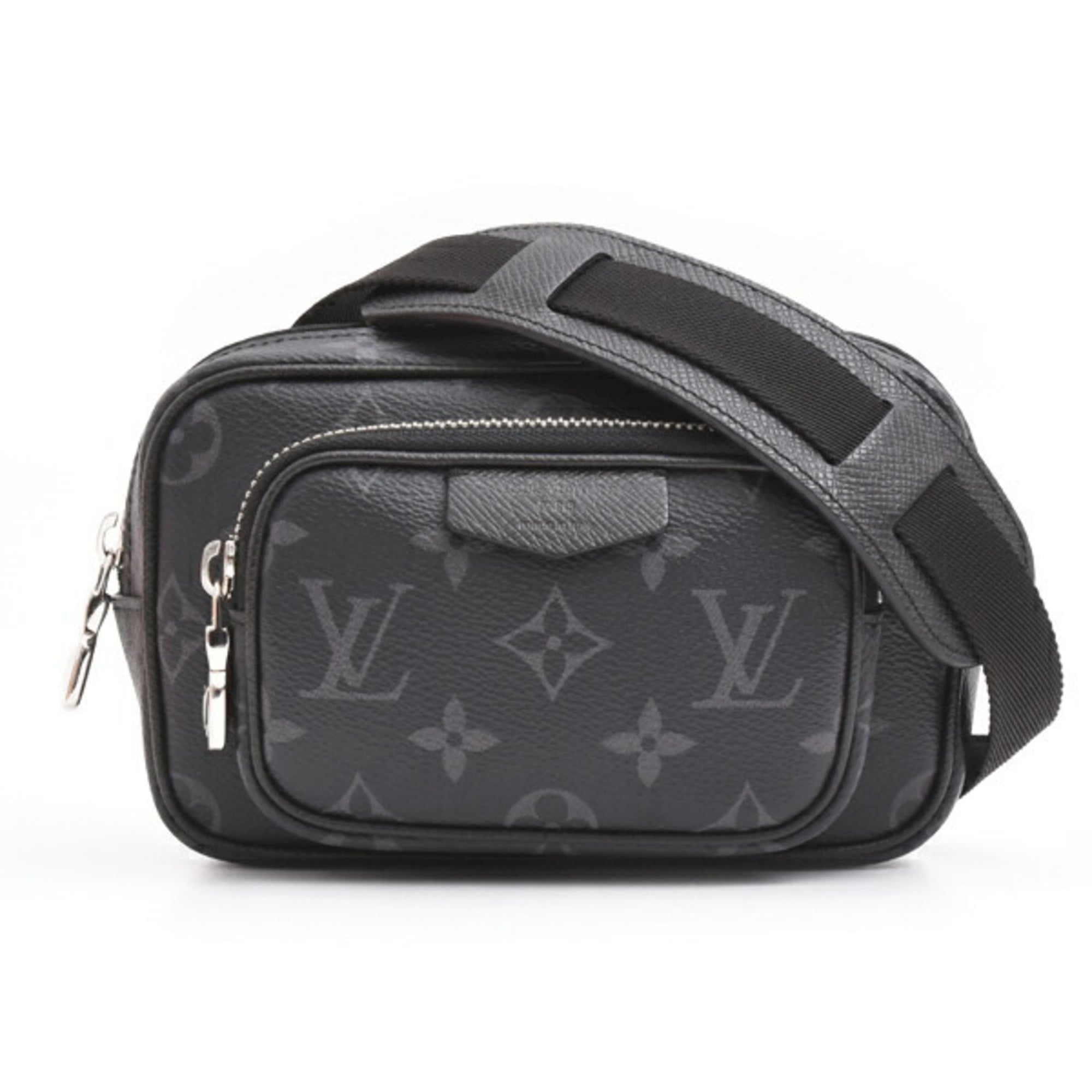 Louis Vuitton Taigarama Black Taigarama Pochette Shoulder Bag (Pre-Own