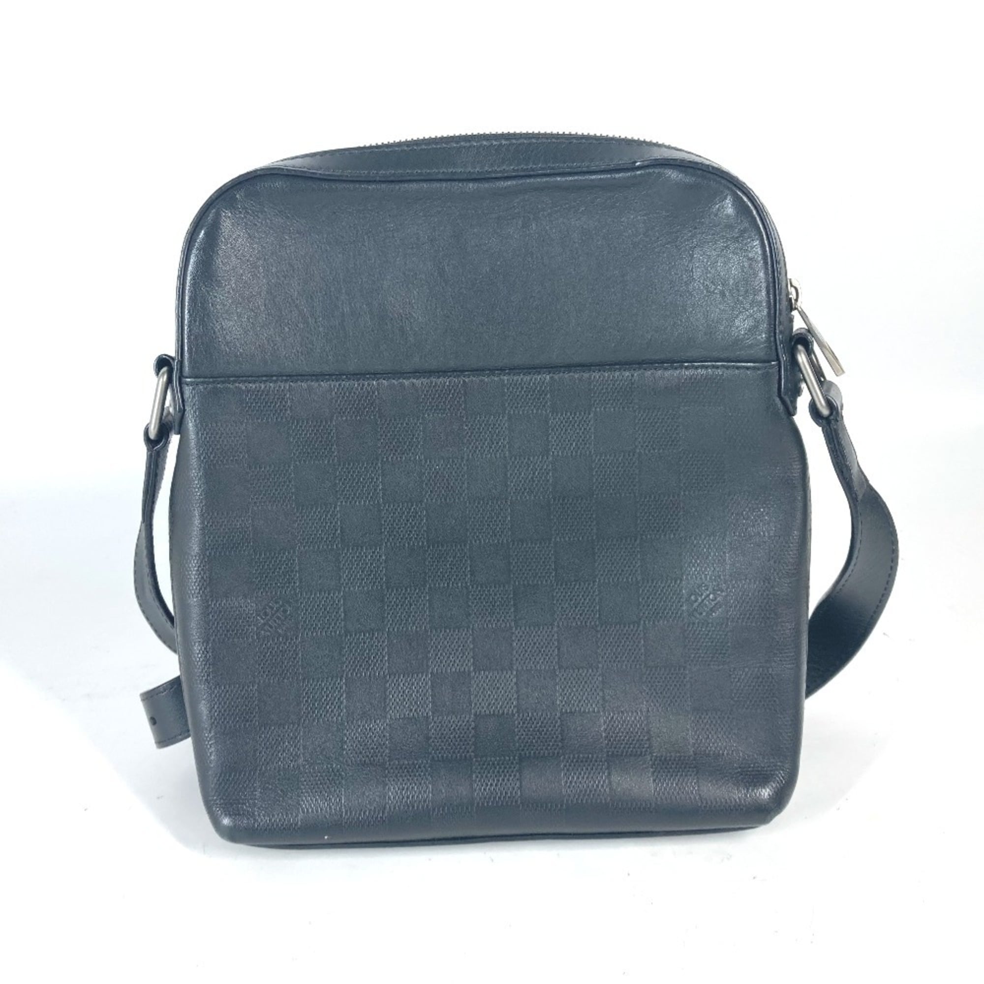 Louis Vuitton Black Galle Onyx Damier Infini Pochette Shoulder Bag (Pre-Owned)
