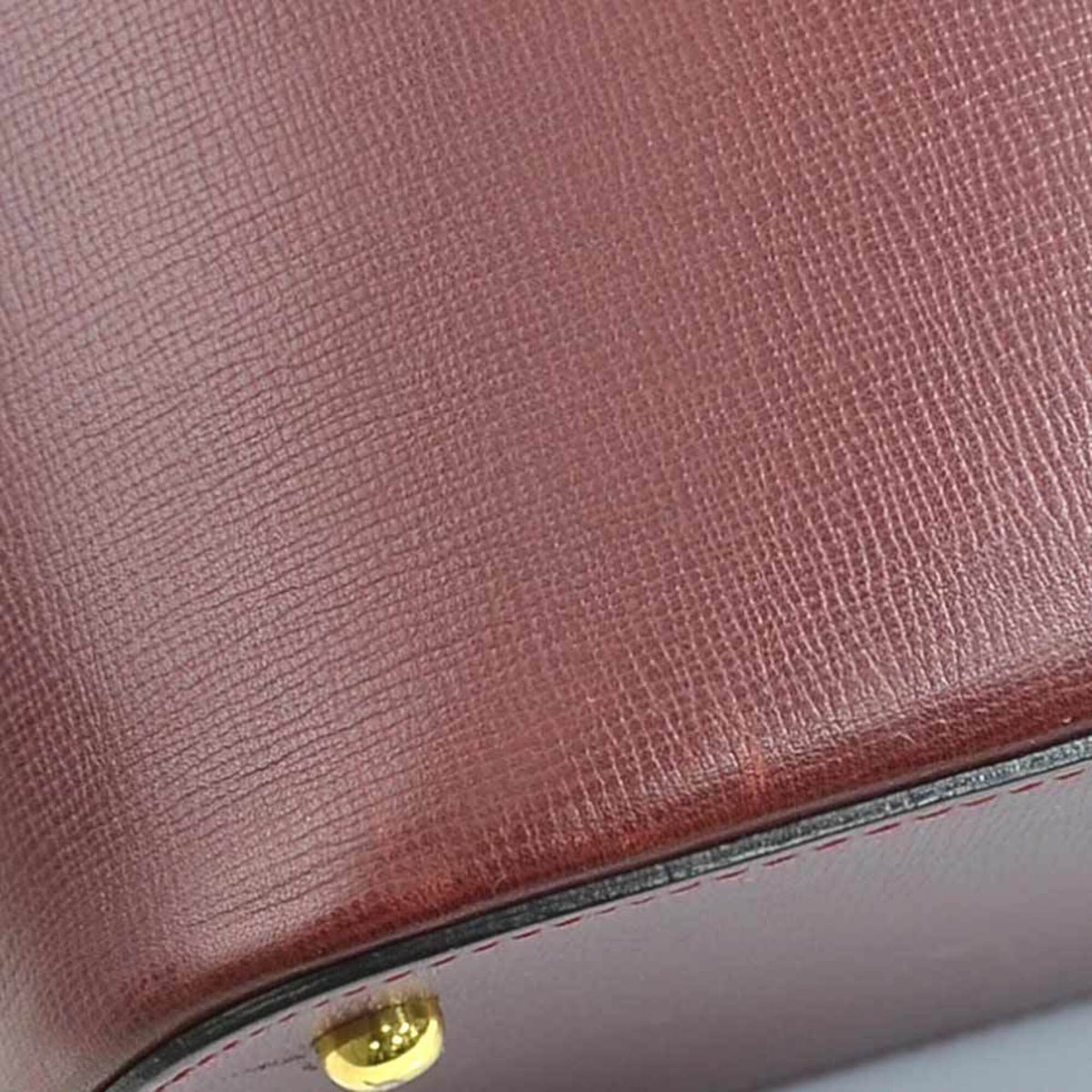 Cartier Leather Handbag (Pre-Owned)