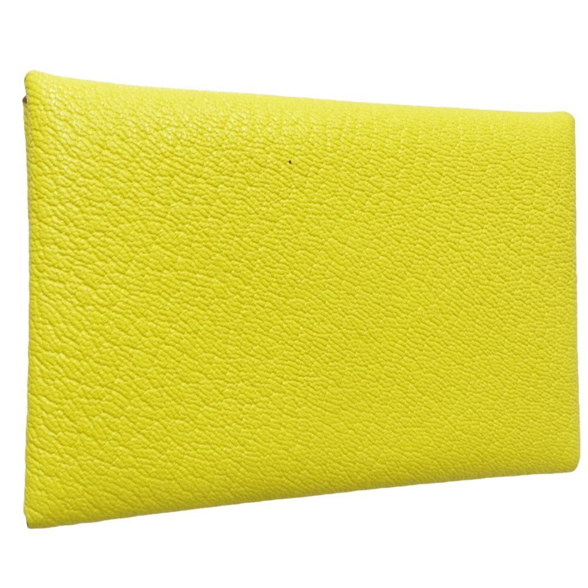 Hermes Leather Coin Purse/Coin Case (Pre-Owned)