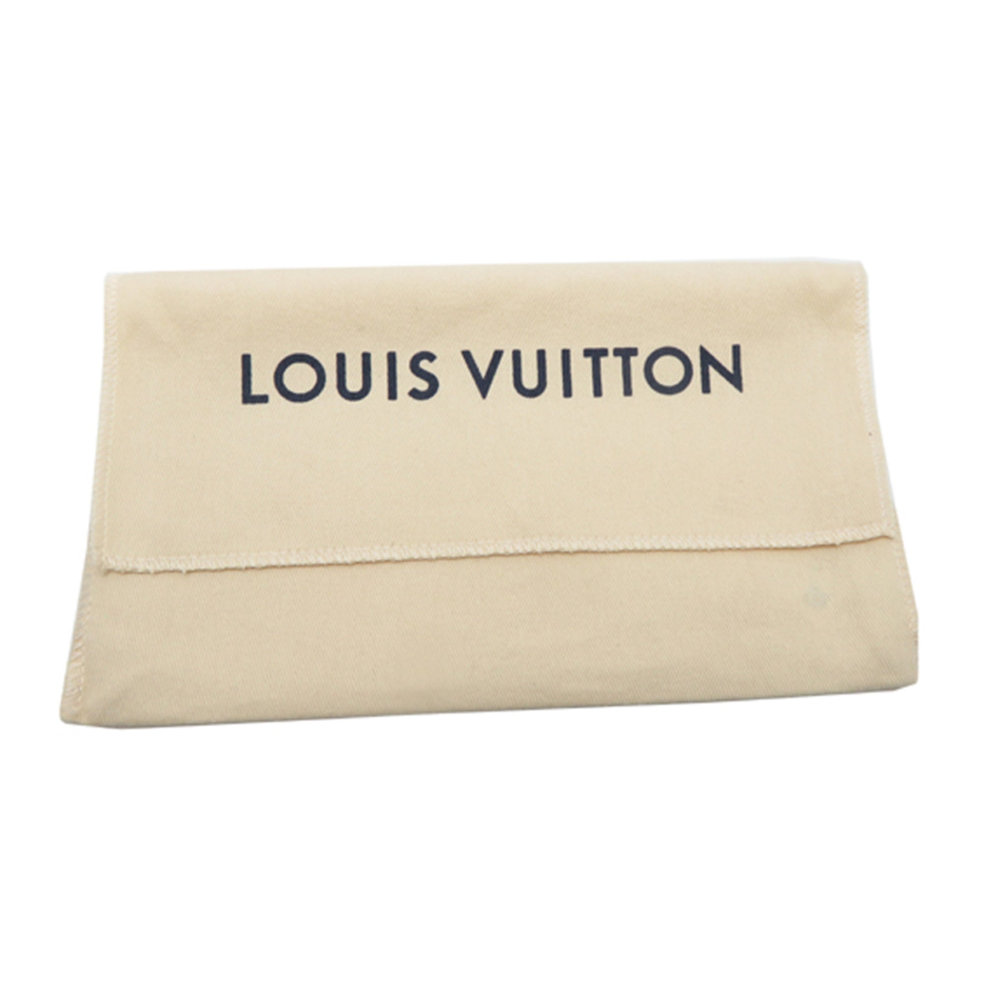Louis Vuitton White Mahina Leather Long Wallet (Bi-Fold) (Pre-Owned)