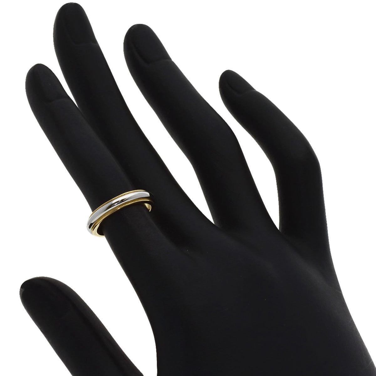 Tiffany Yellow Gold (18K) Platinum 950 Band Ring (Pre-Owned)