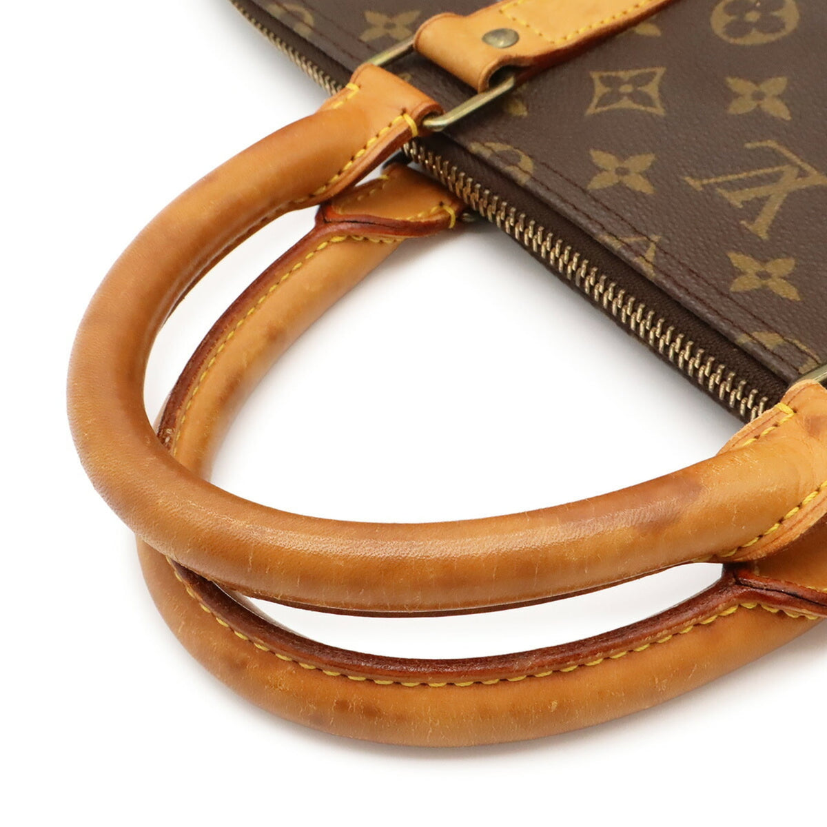 Louis Vuitton Brown Monogram Monogram Boston Bag Handbag (Pre-Owned)