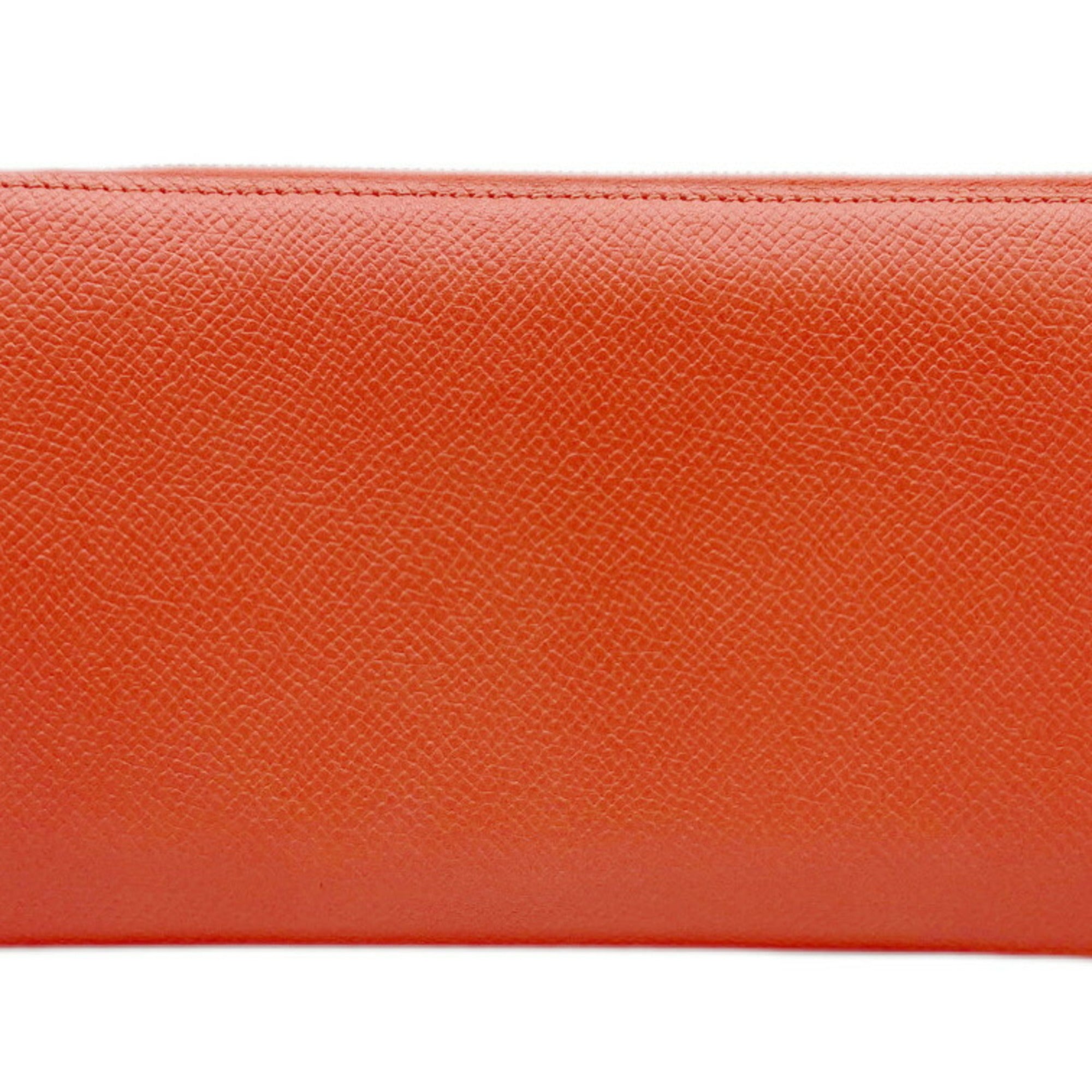 Hermes Silk'in Rose Jaipur Epsom Leather Long Wallet (Bi-Fold) (Pre-Owned)