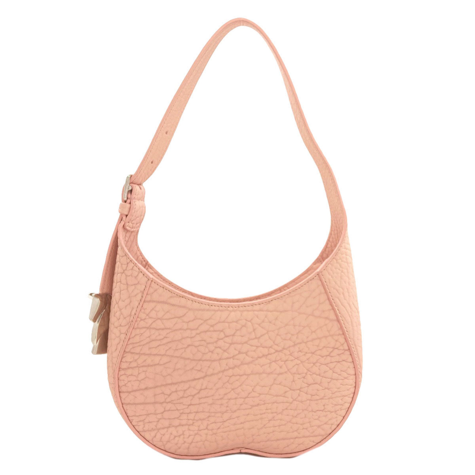 Burberry Pink Leather Shoulder Bag (Pre-Owned)