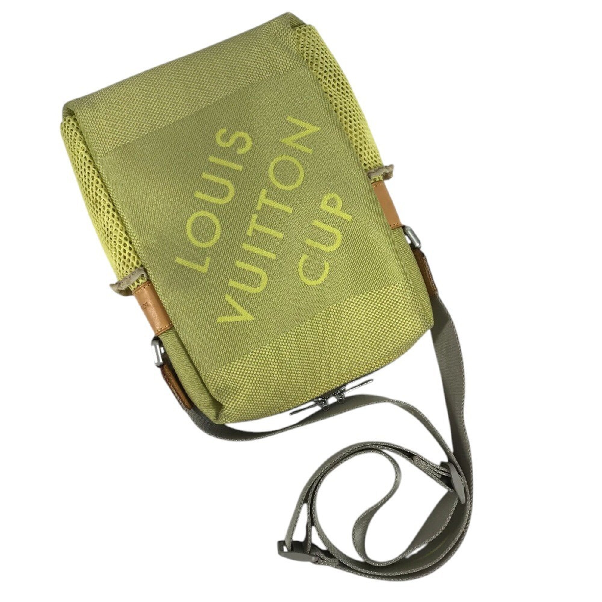 Louis Vuitton Yellow Damier Geant Pochette Shoulder Bag (Pre-Owned)