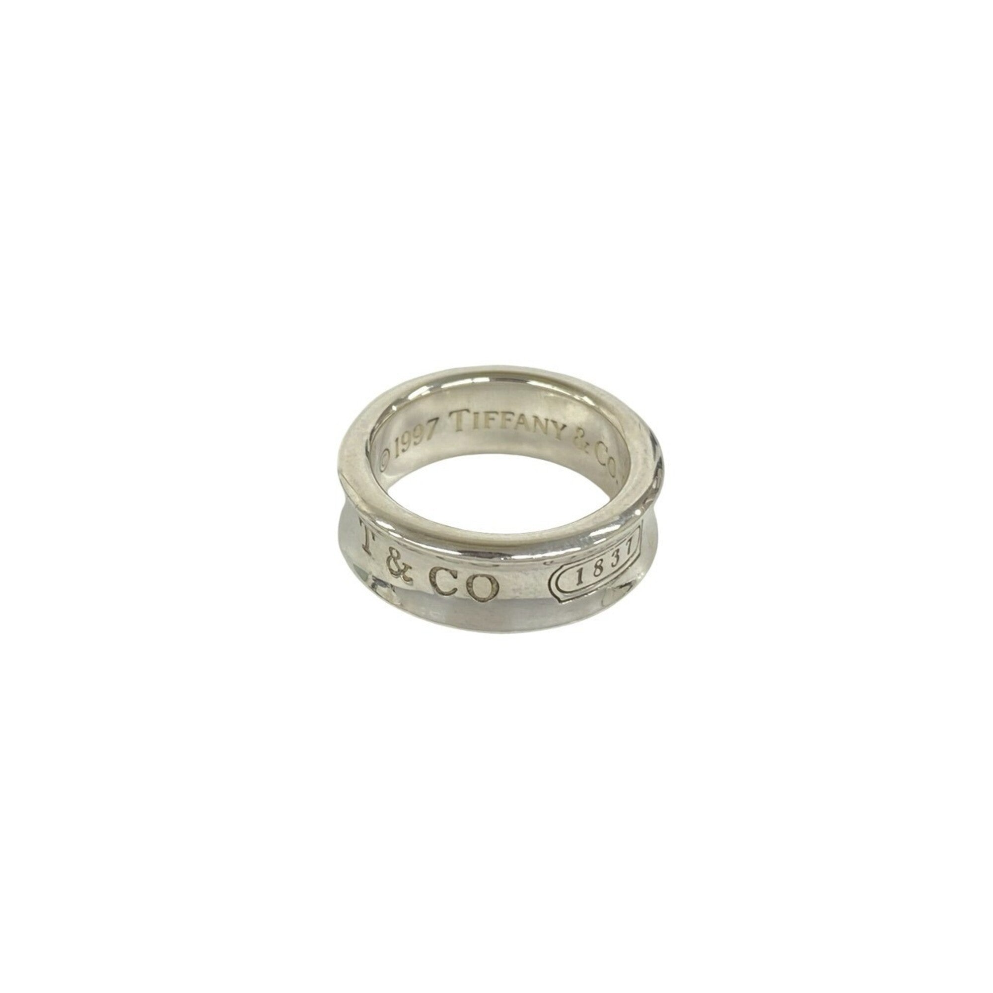 Tiffany Silver Silver 925 Band Ring (Pre-Owned)