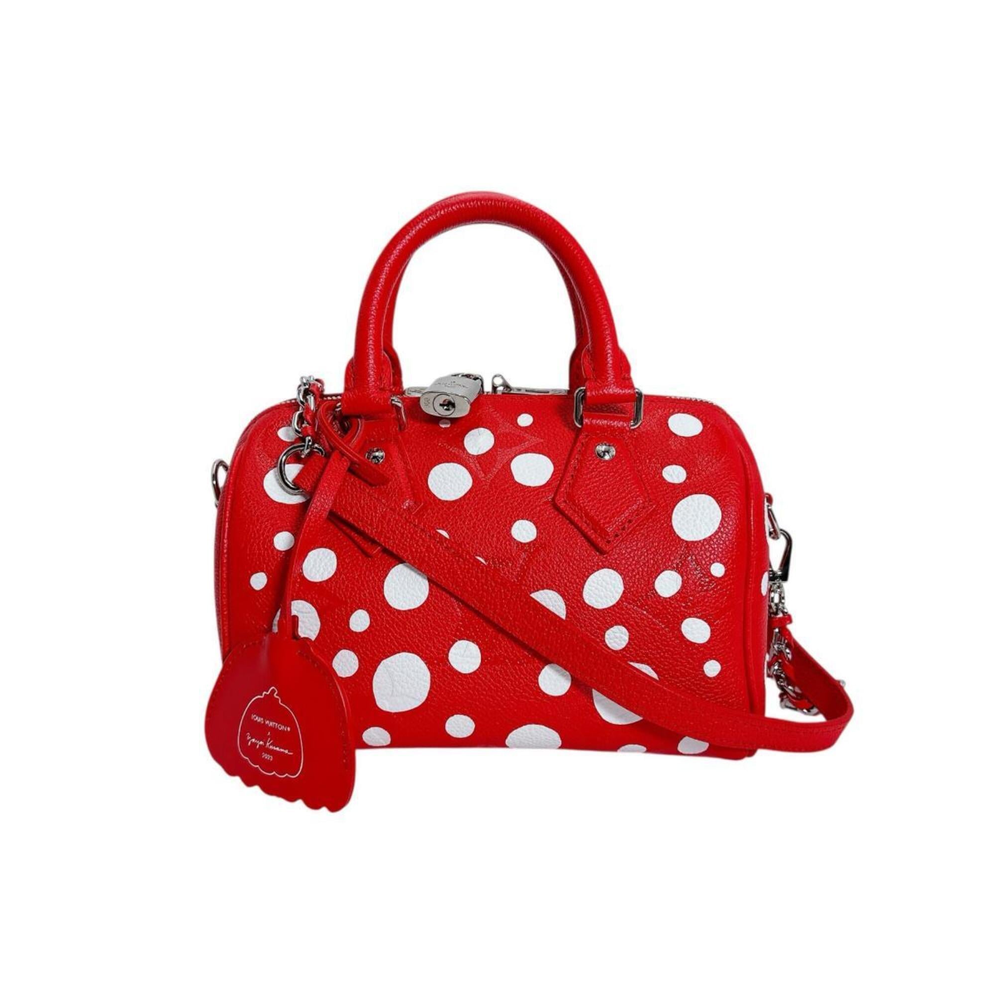 Louis Vuitton Red Color Monogram Empreinte Handbag (Pre-Owned)
