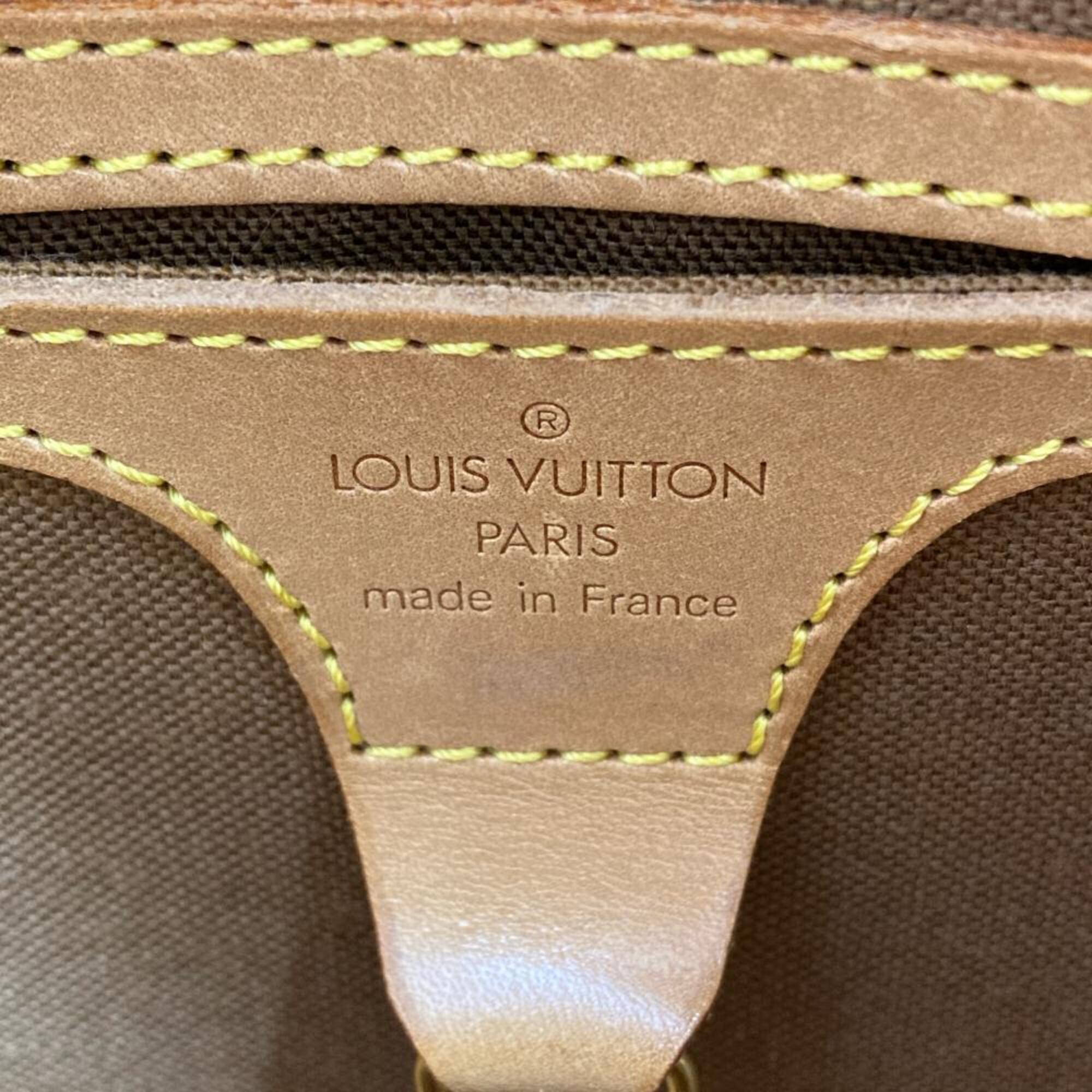 Louis Vuitton Brown Monogram Canvas Handbag (Pre-Owned)