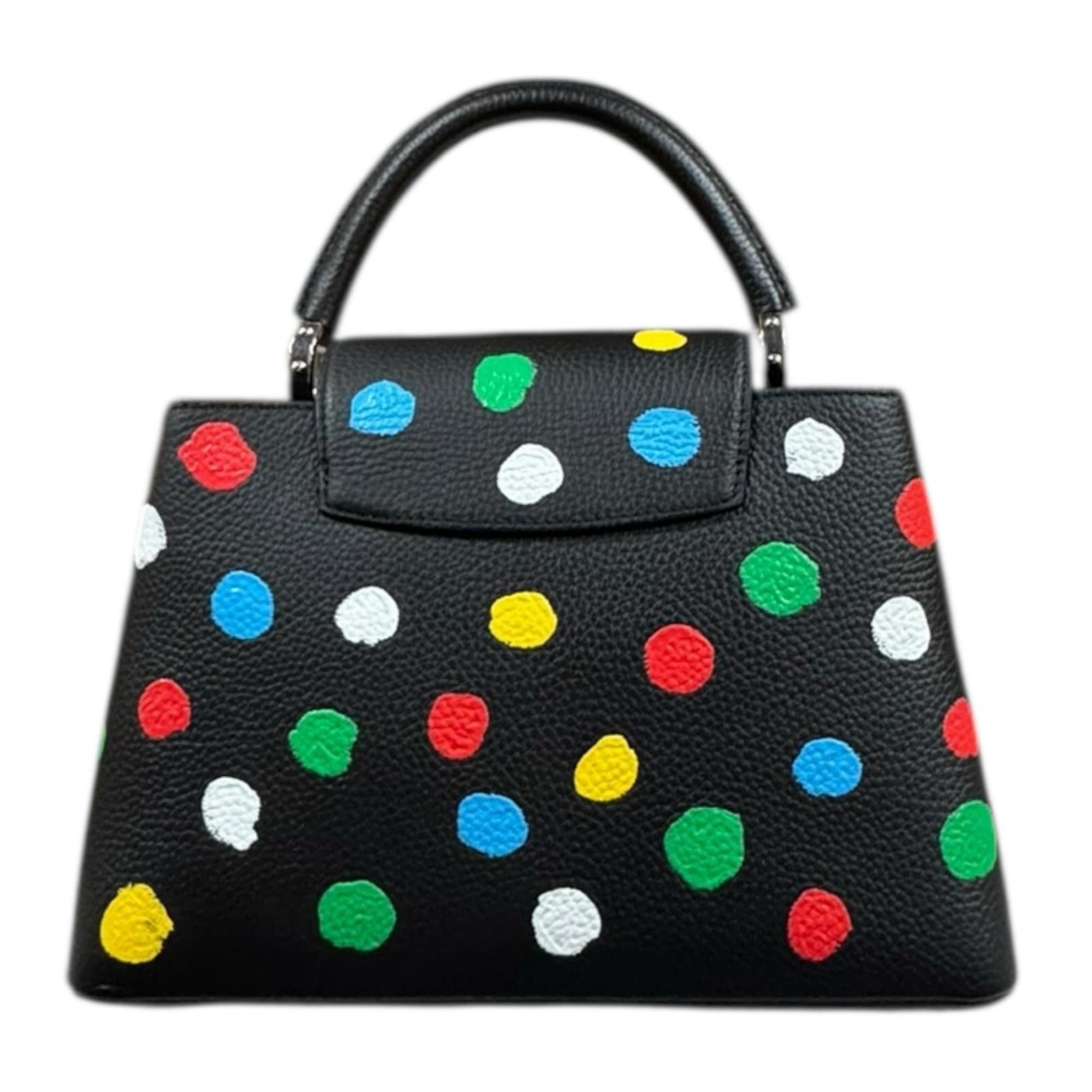 Louis Vuitton Black Multi-Color Leather Shoulder Bag (Pre-Owned)