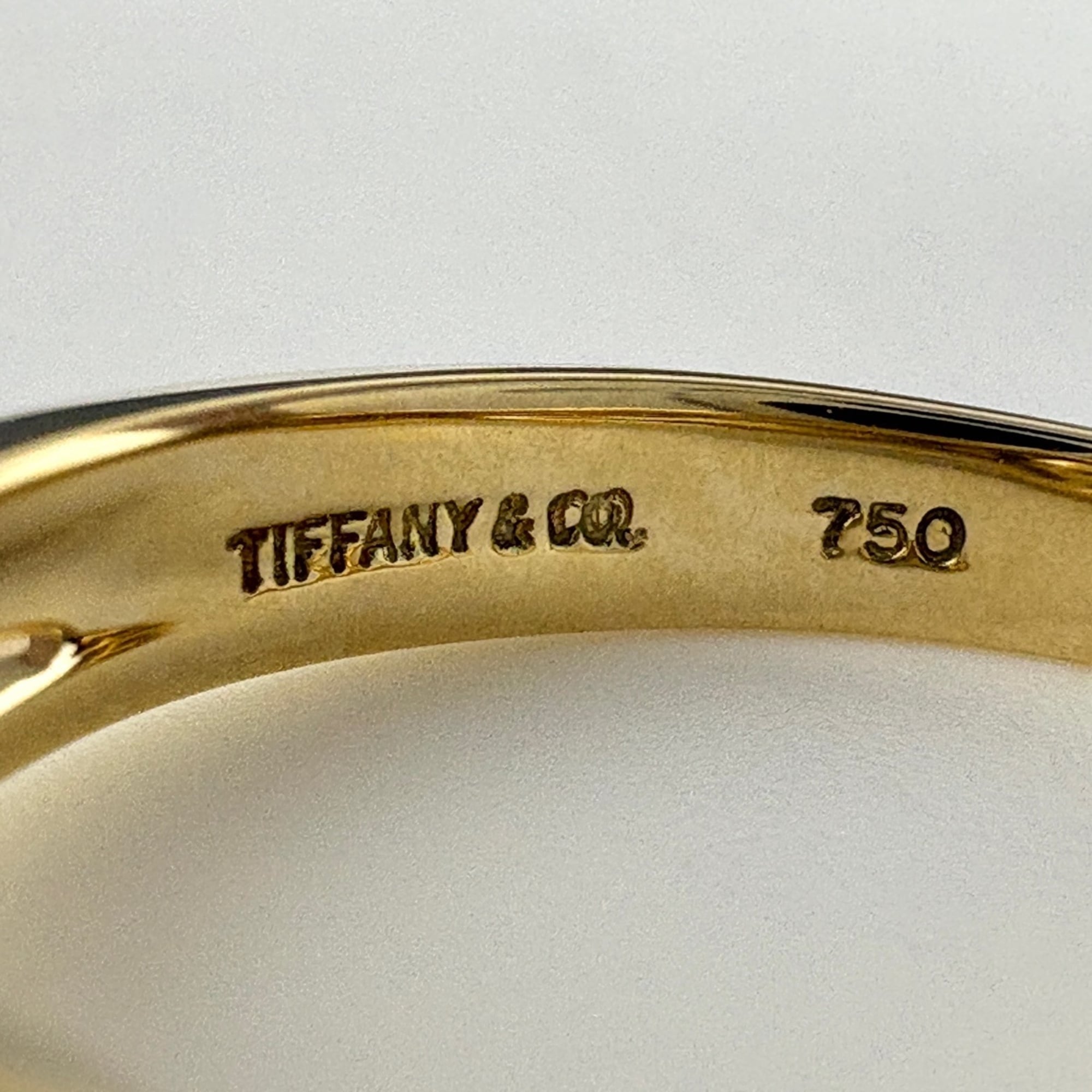 Tiffany Yellow Gold (18K) Band Ring (Pre-Owned)