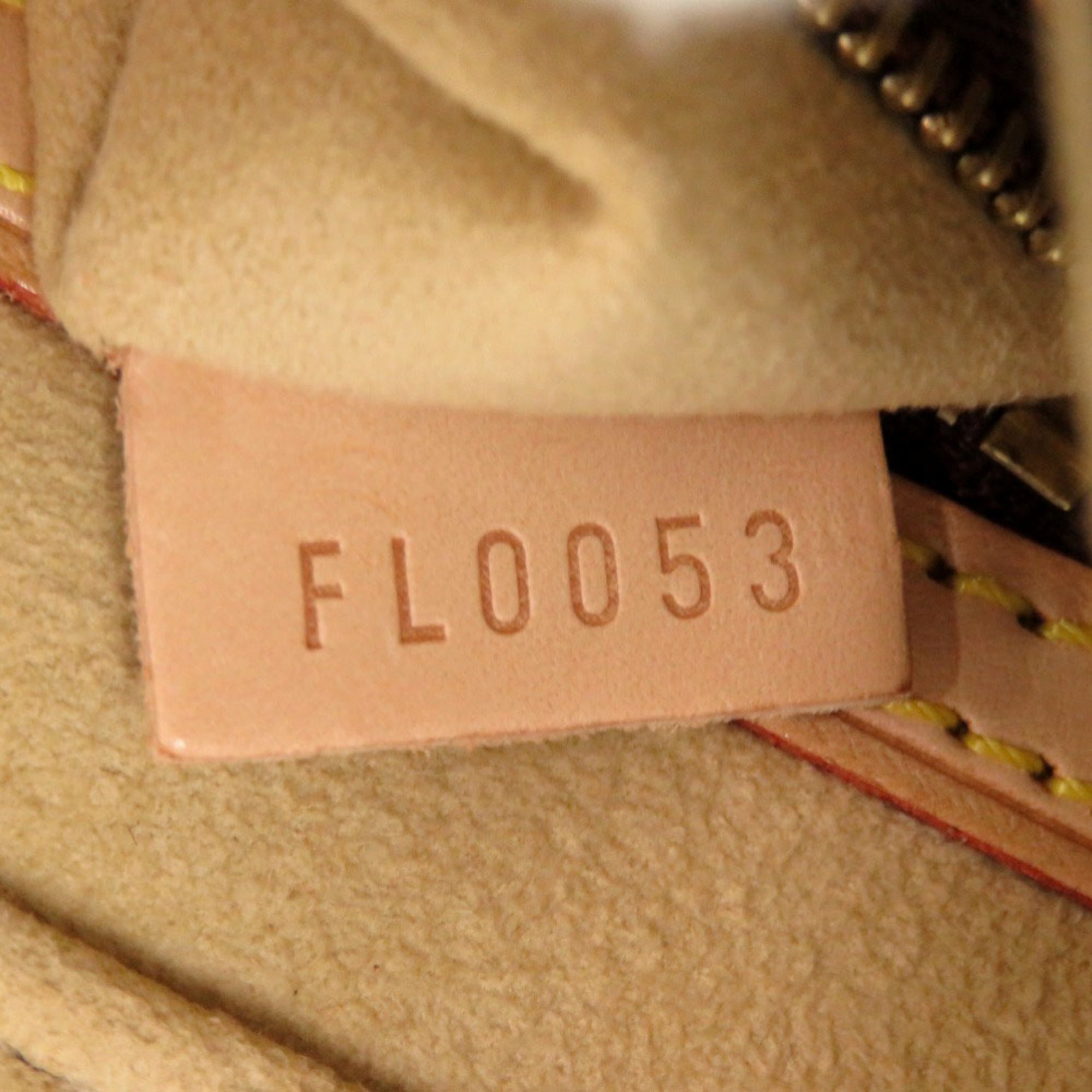 Louis Vuitton Brown Monogram Canvas Pvc Coated Canvas Leather Shoulder Bag (Pre-Owned)