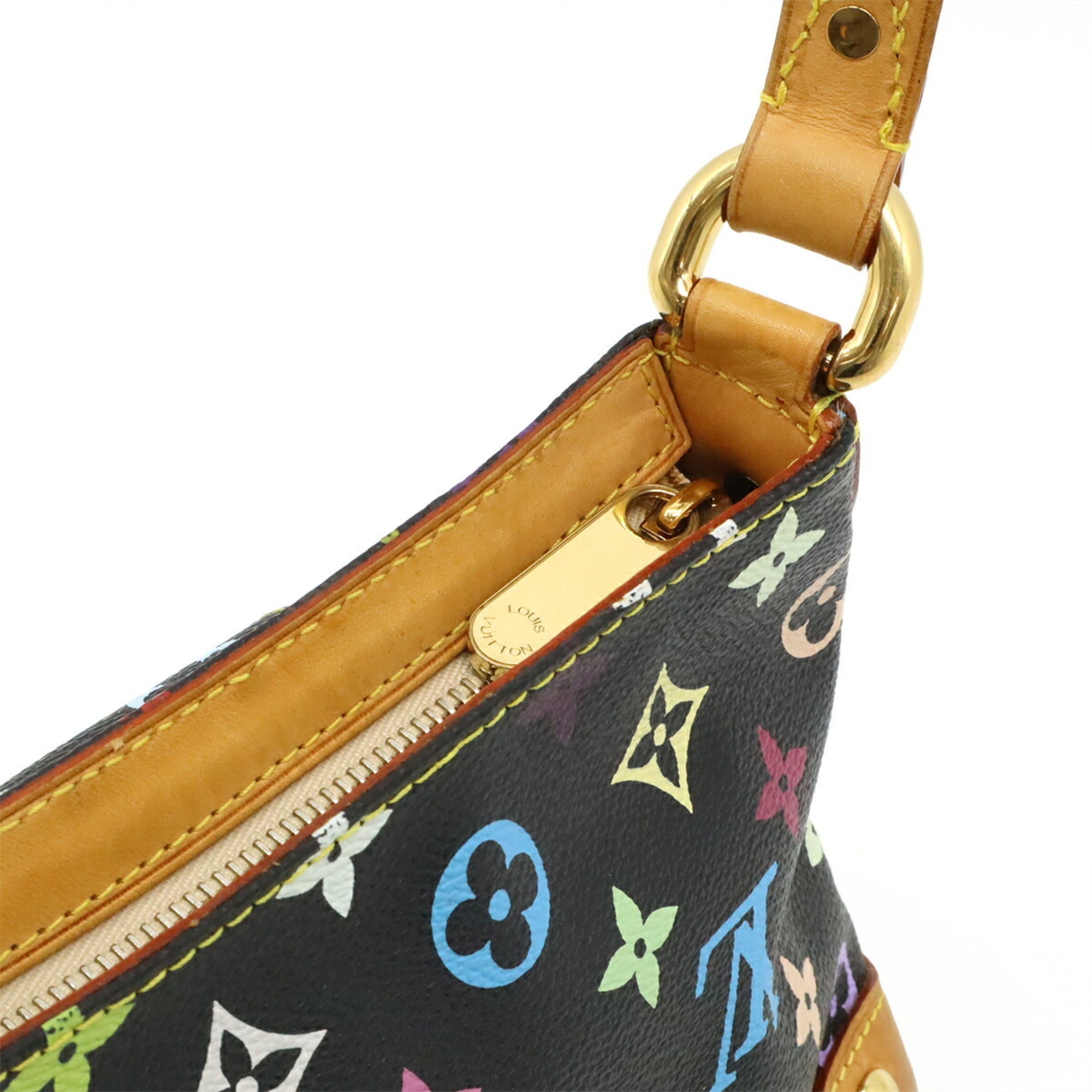 Louis Vuitton Noir Monogram Canvas Handbag Shoulder Bag (Pre-Owned)