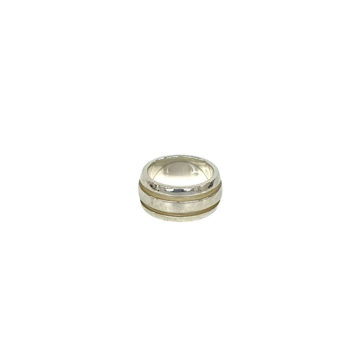 Tiffany Silver Silver 925 Band Ring (Pre-Owned)