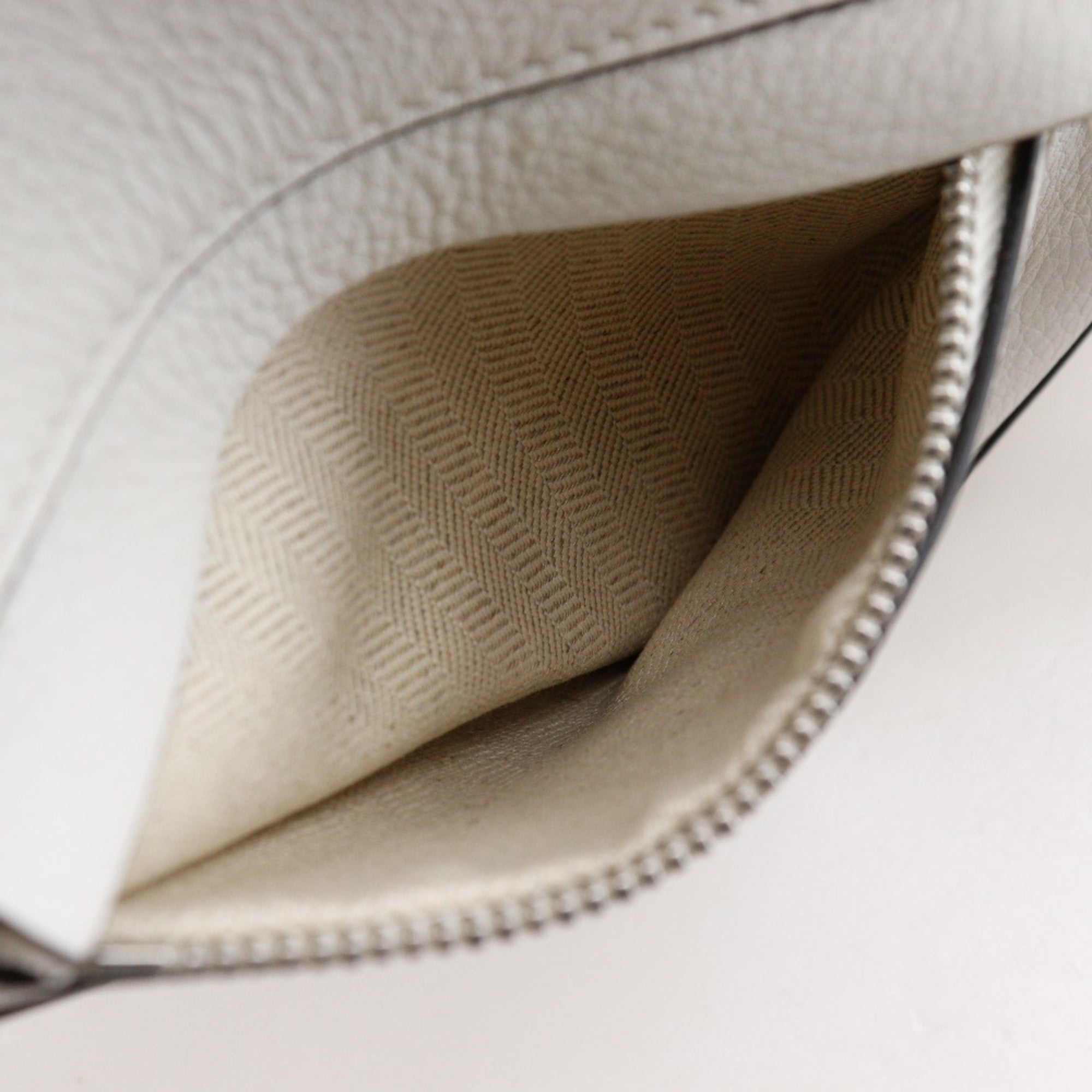 Loewe Hammock Brown White Leather Handbag (Pre-Owned)