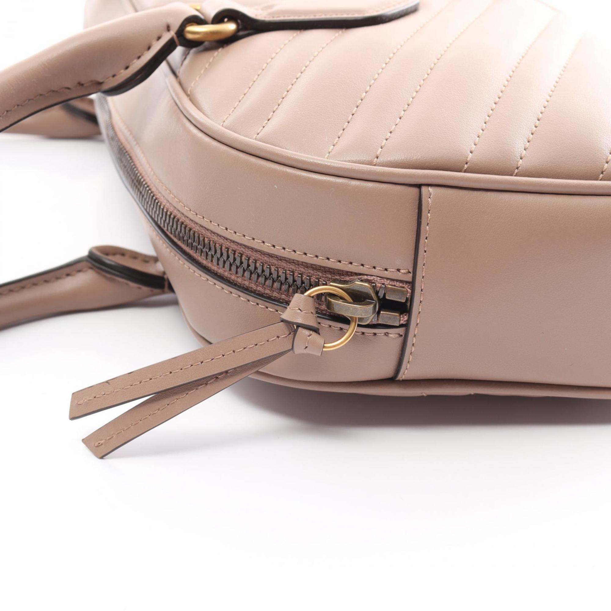 Gucci Pink Leather Tote Bag (Pre-Owned)