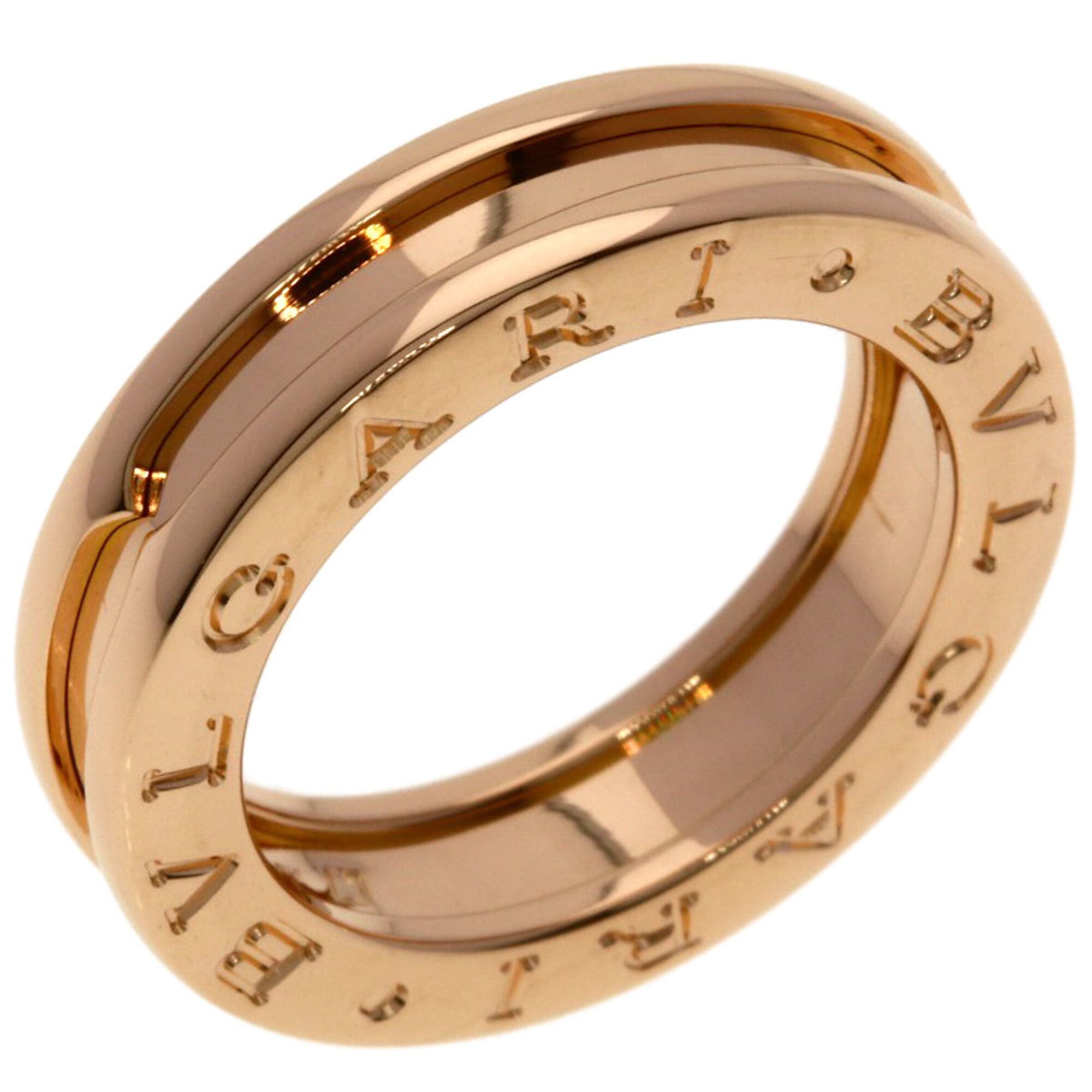 Bvlgari B.Zero1 Pink Gold (18K) Band Ring (Pre-Owned)