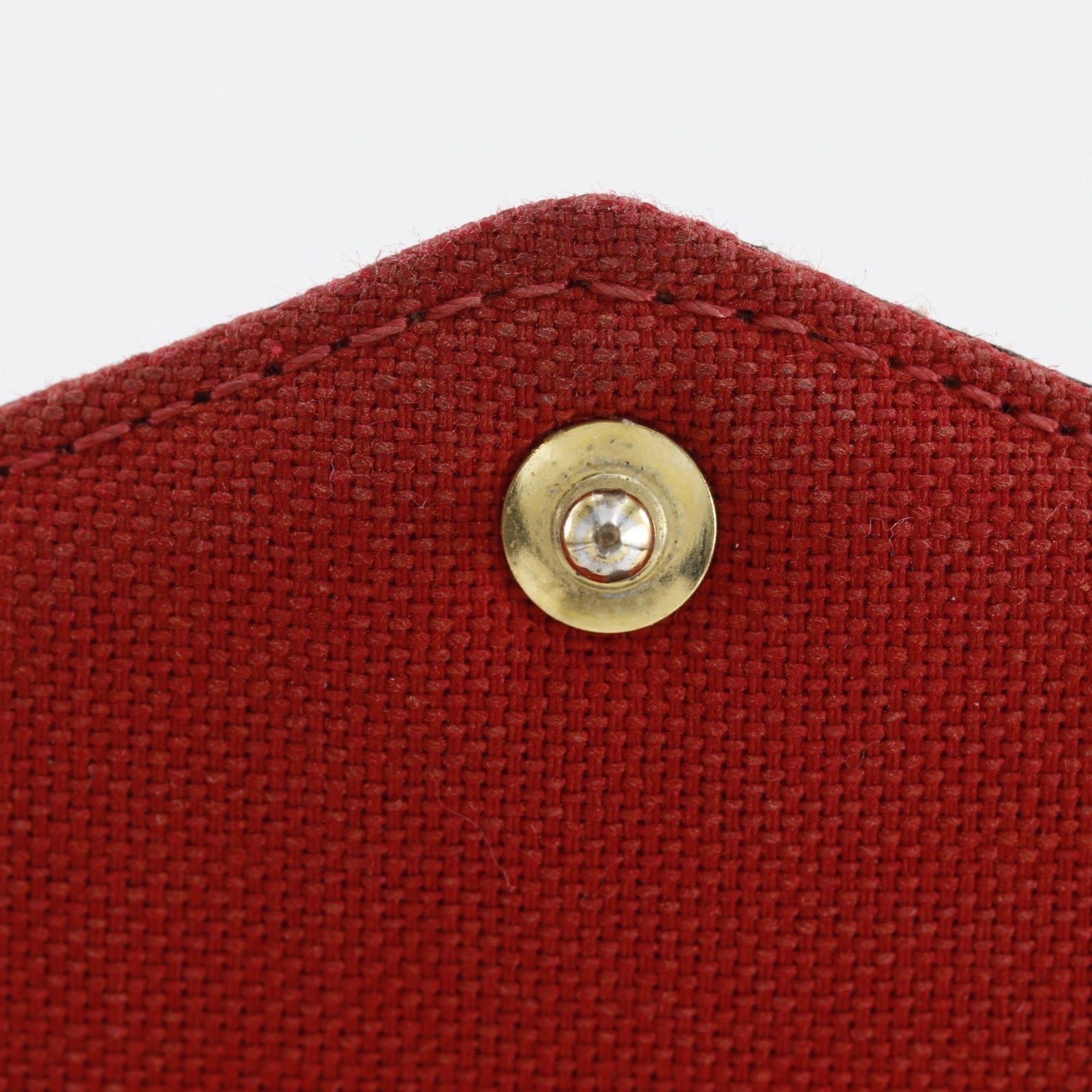 Louis Vuitton Brown Damier Canvas Pochette Pouch Shoulder Bag (Pre-Owned)