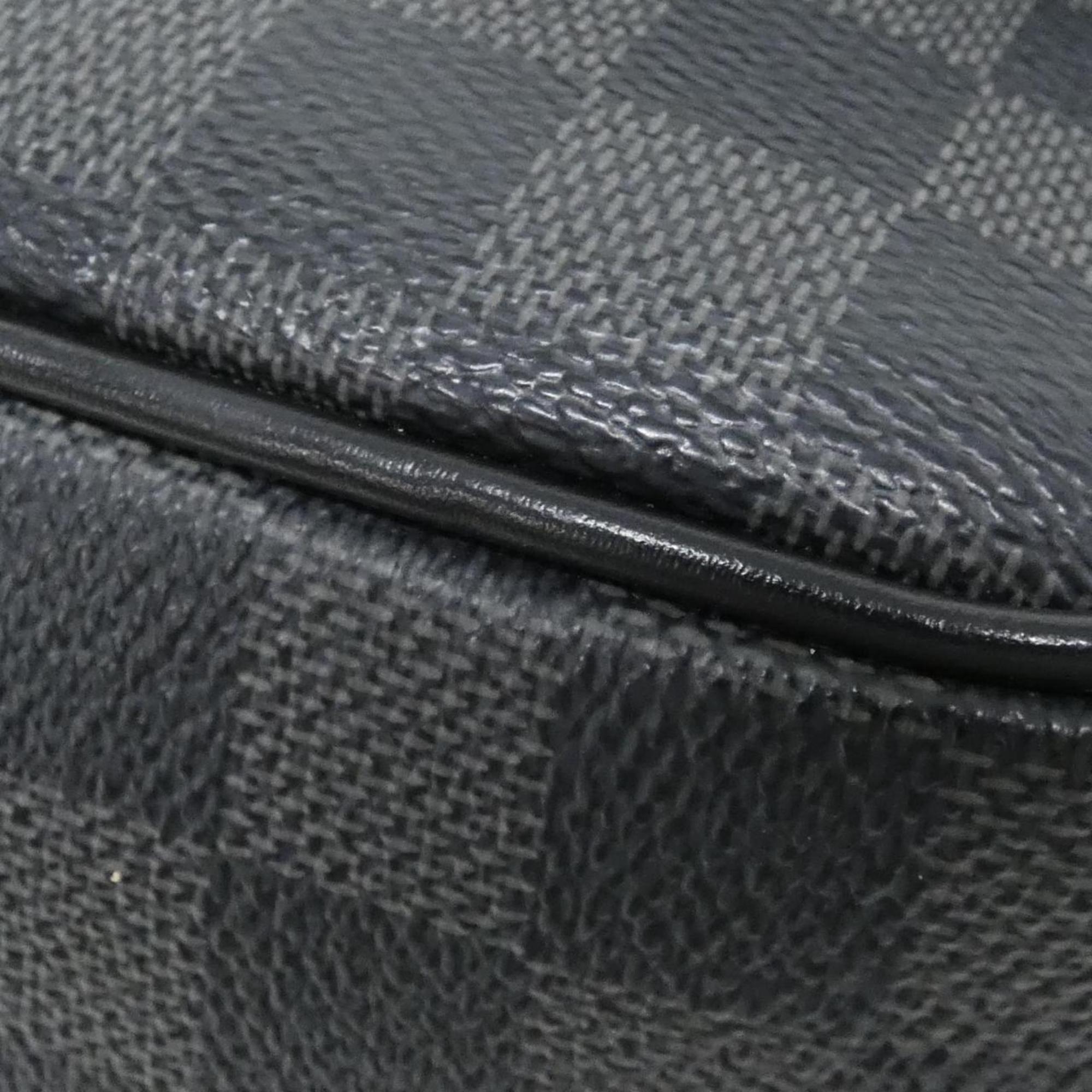 Louis Vuitton Damier Graphite Graphite Coated Canvas Backpack (Pre-Owned)
