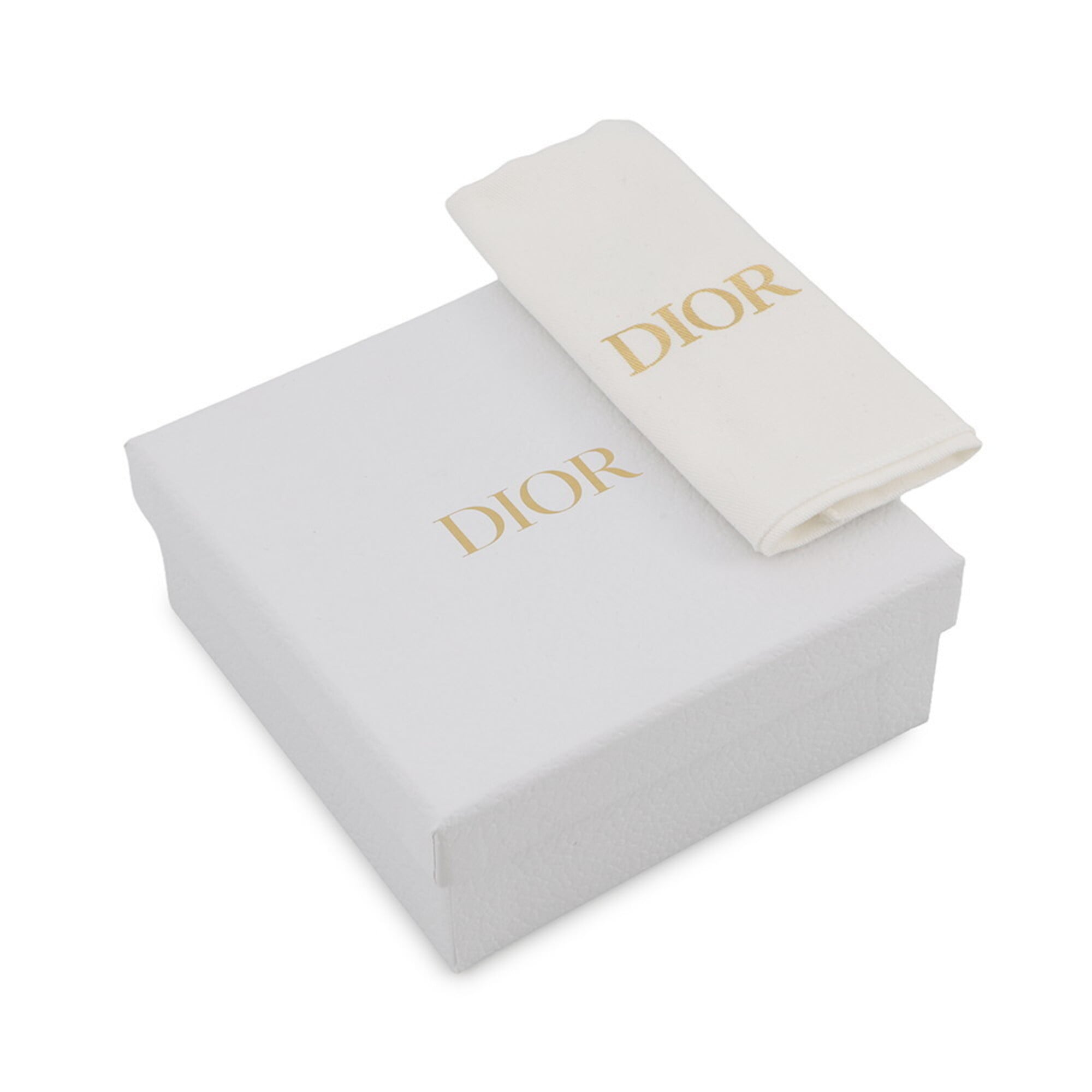 Christian Dior Beige Leather Coin Purse/Coin Case (Pre-Owned)