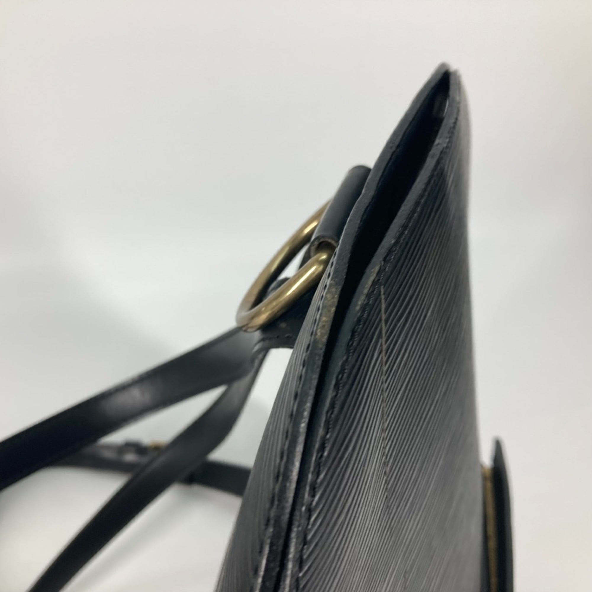 Louis Vuitton Black Galle Noir Epi Leather Backpack (Pre-Owned)