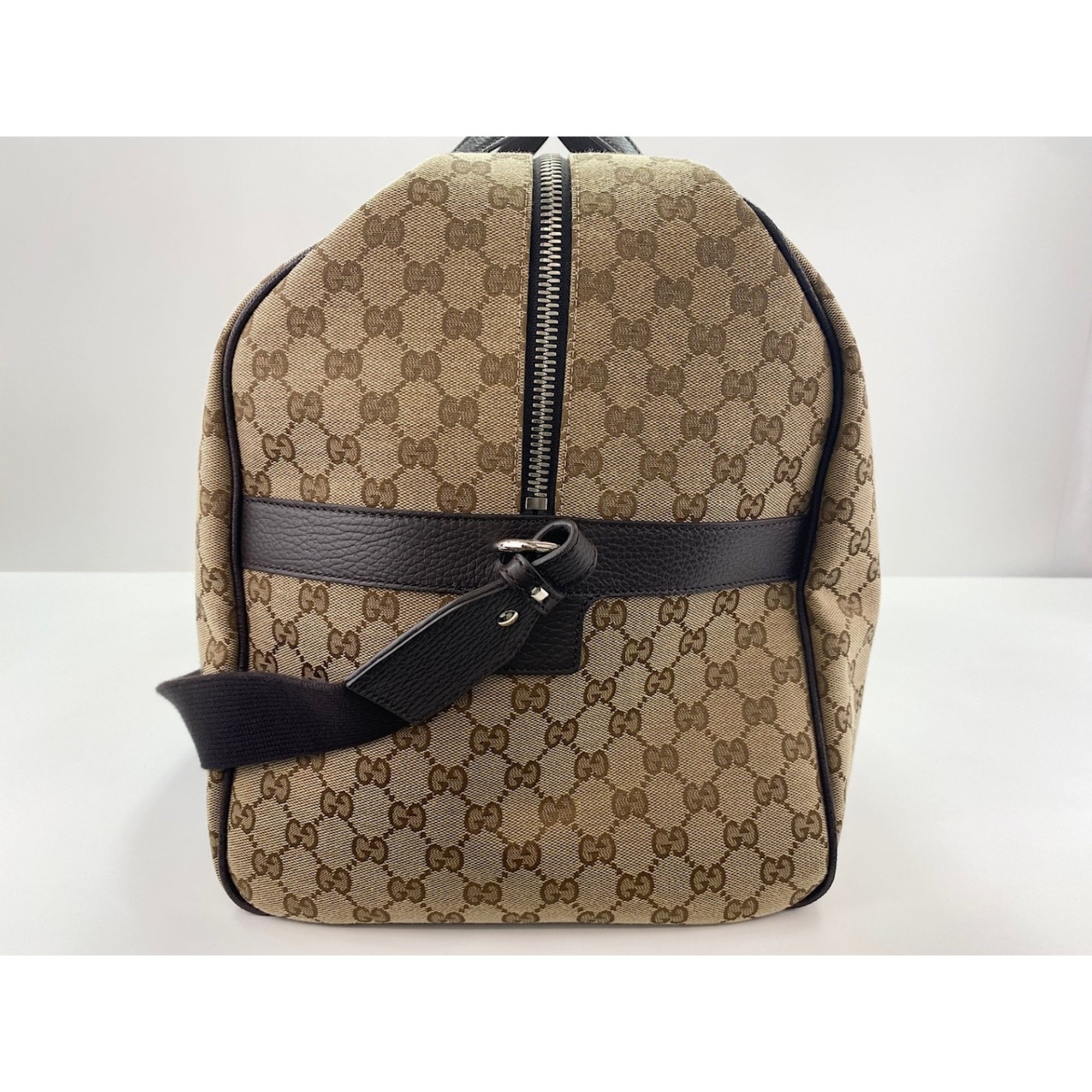 Gucci Brown Gg Canvas Handbag (Pre-Owned)