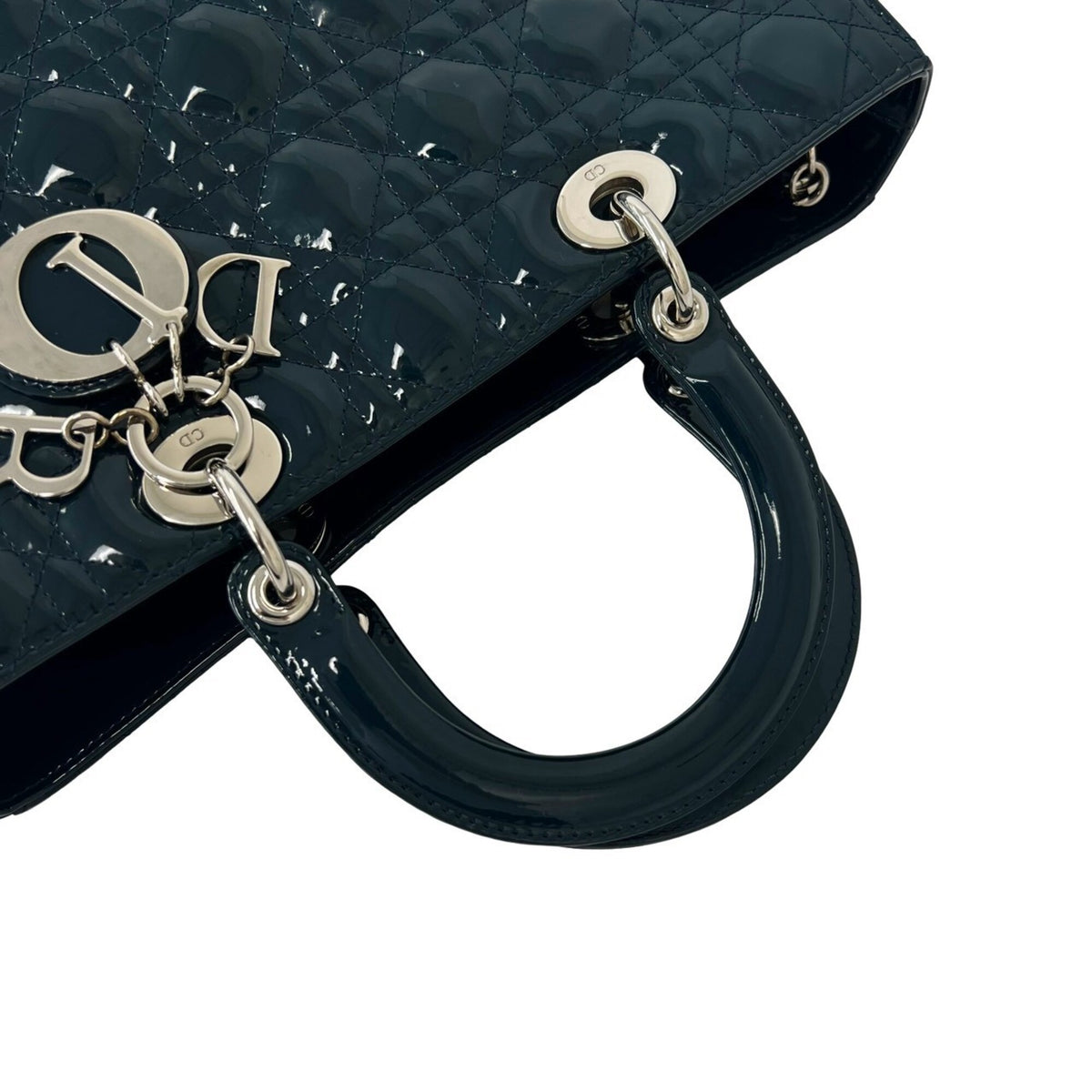 Christian Dior Green Leather Shoulder Bag (Pre-Owned)