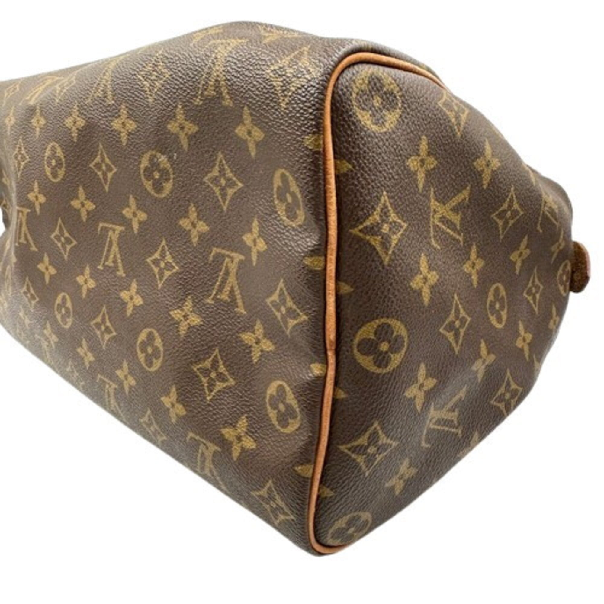 Louis Vuitton Monogram Brown Pvc Boston Bag Handbag (Pre-Owned)