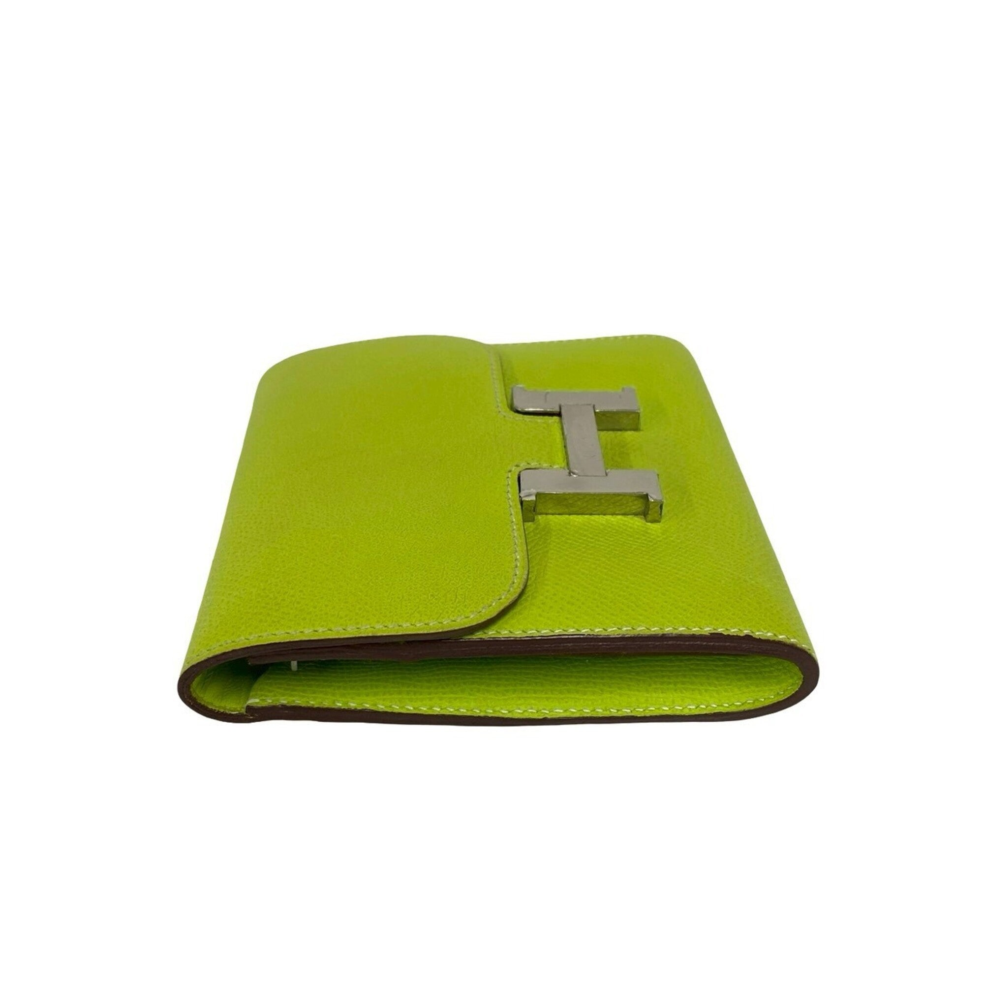 Hermes Green Epsom Leather Wallet (Bi-Fold) (Pre-Owned)