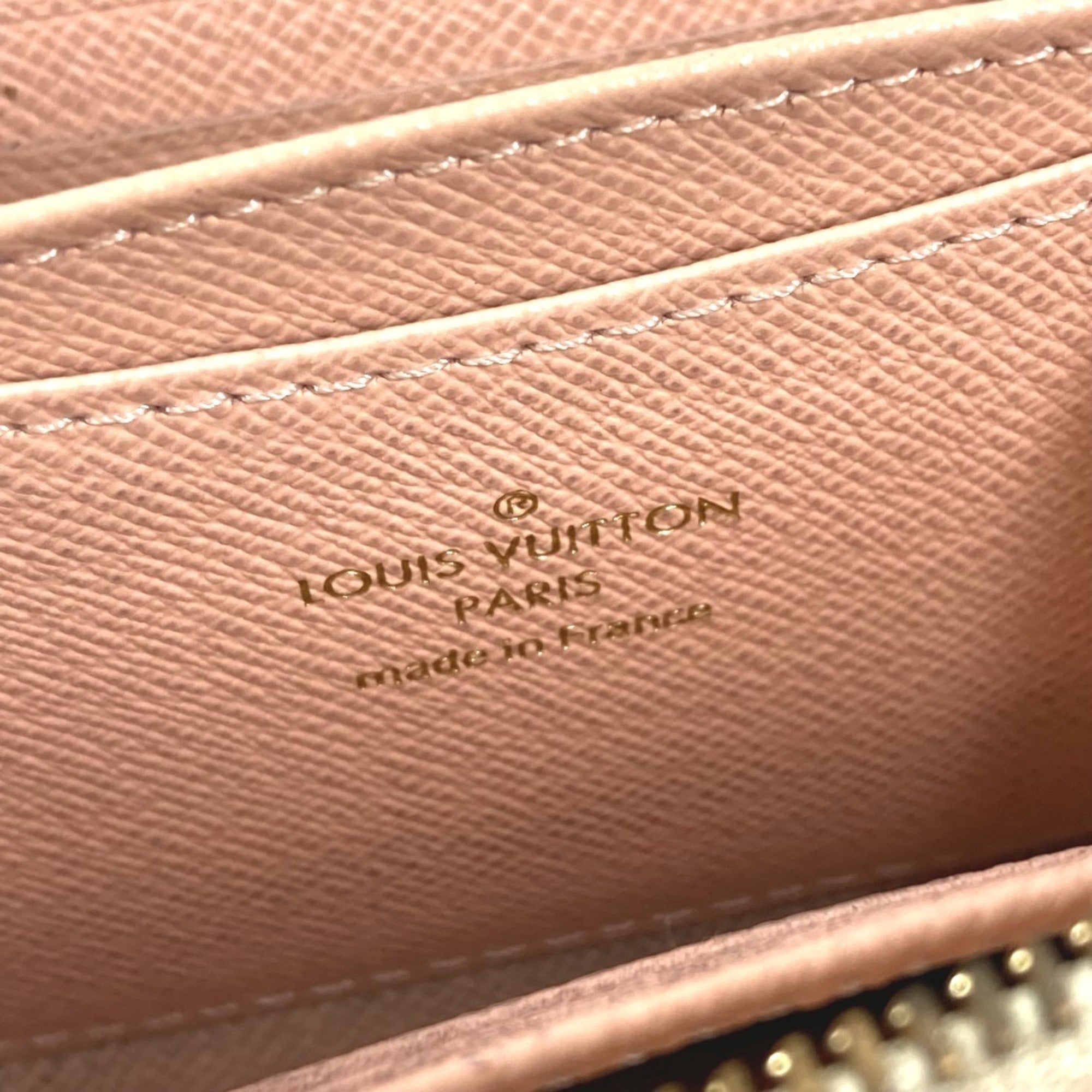 Louis Vuitton Damier Azur Pink White Damier Azur Coin Purse/Coin Case (Pre-Owned)