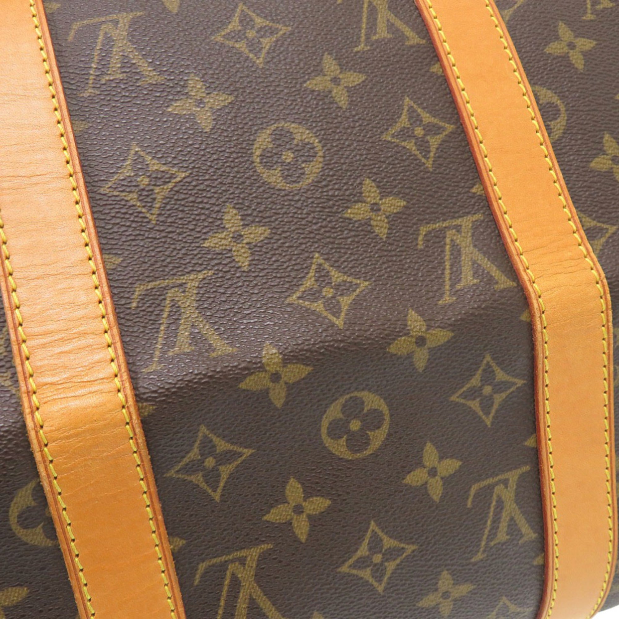 Louis Vuitton Monogram Brown Monogram Canvas Boston Bag (Pre-Owned)