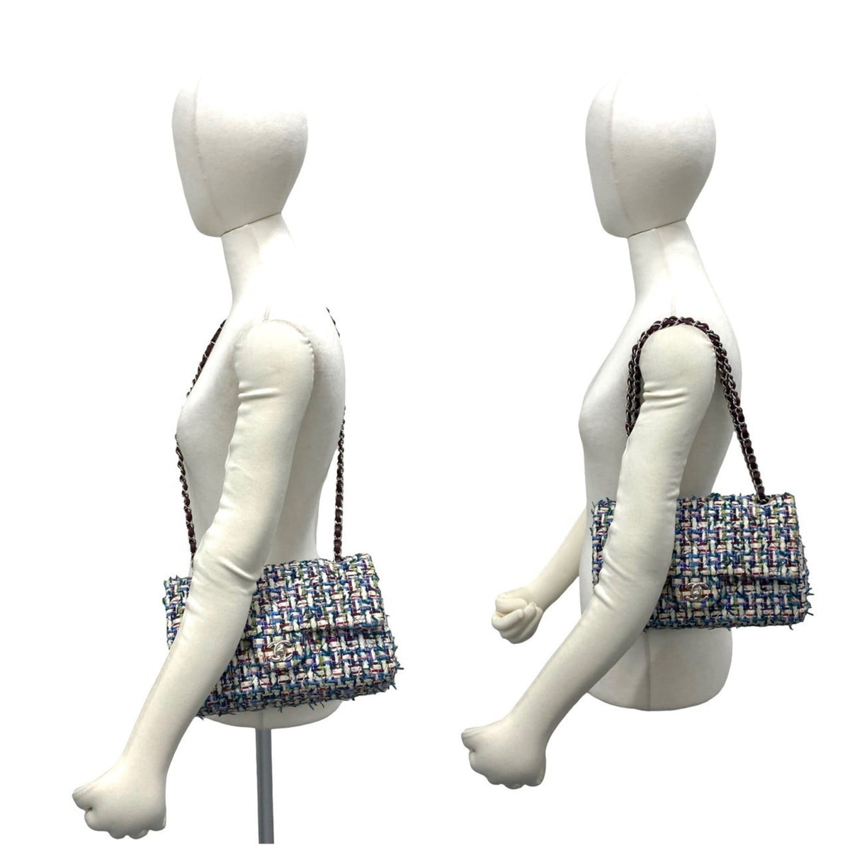 Chanel Multi-Color Tweed Shoulder Bag (Pre-Owned)