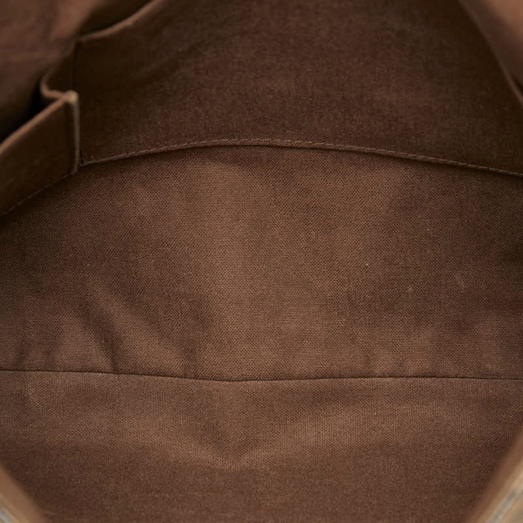 Louis Vuitton Brown Pvc Leather Messenger Bag Shoulder Bag (Pre-Owned)