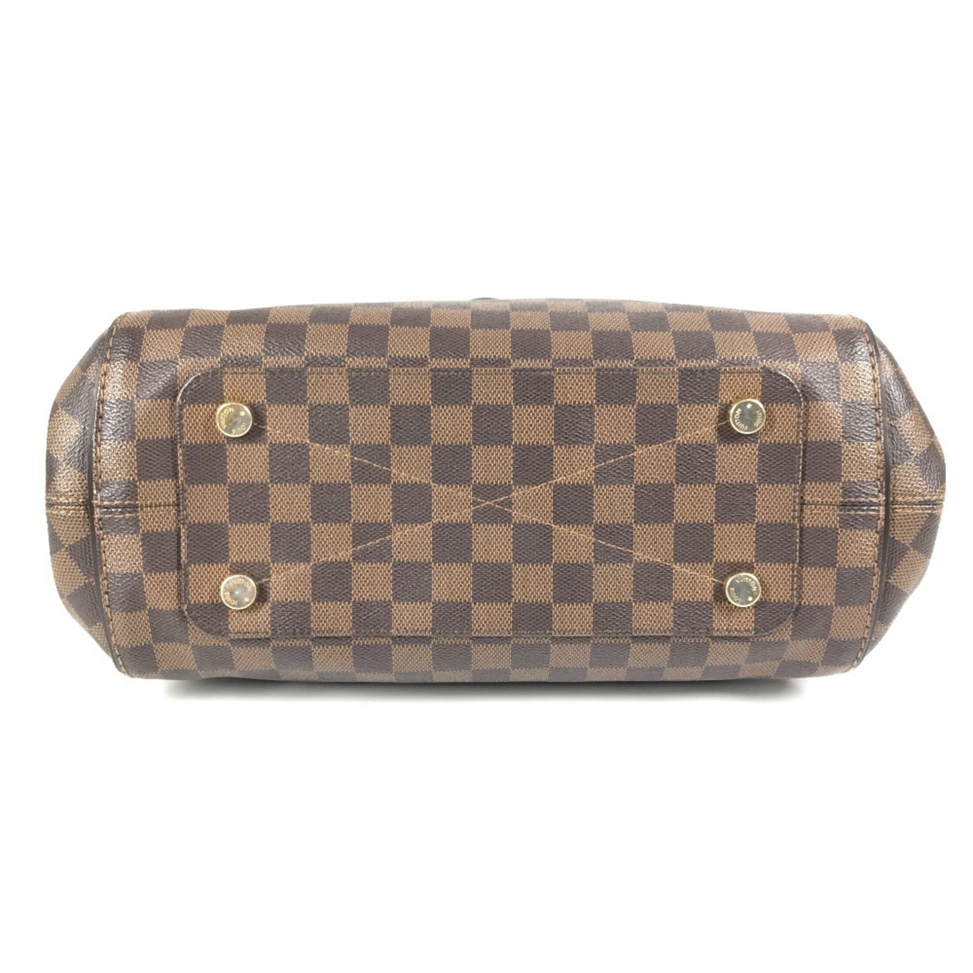Louis Vuitton Damier Brown Ebene Damier Canvas Shoulder Bag Tote Bag (Pre-Owned)